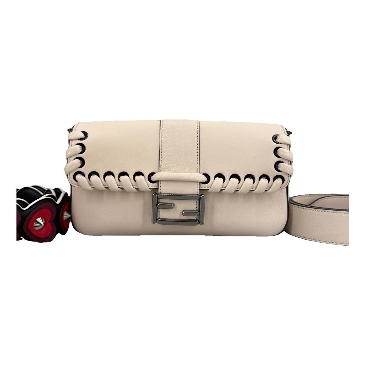 Baguette leather handbag