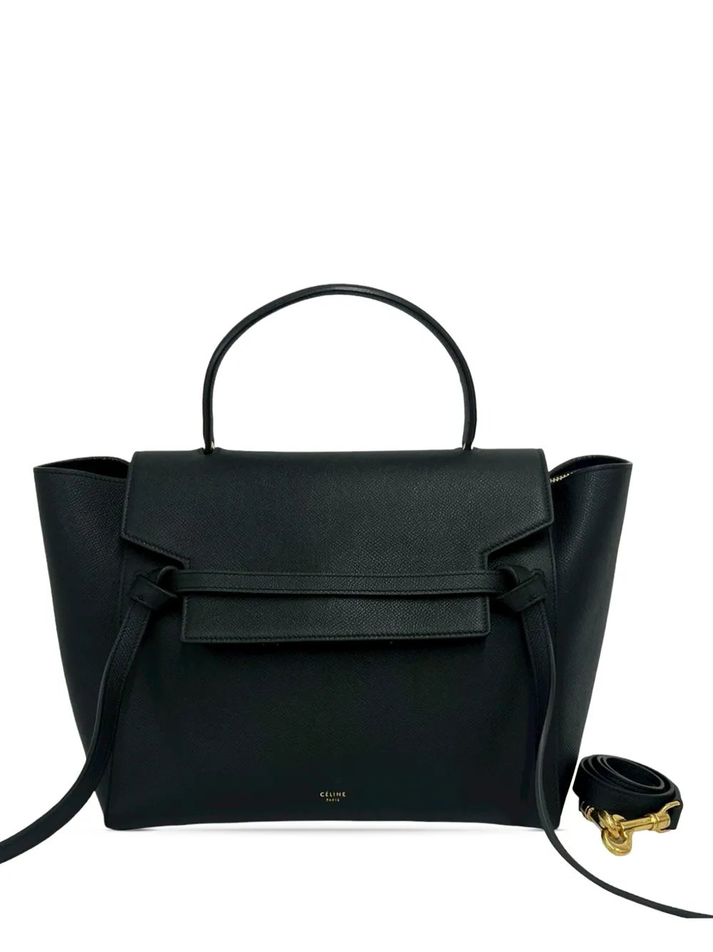 2018 Mini Grained Calfskin Belt Bag satchel