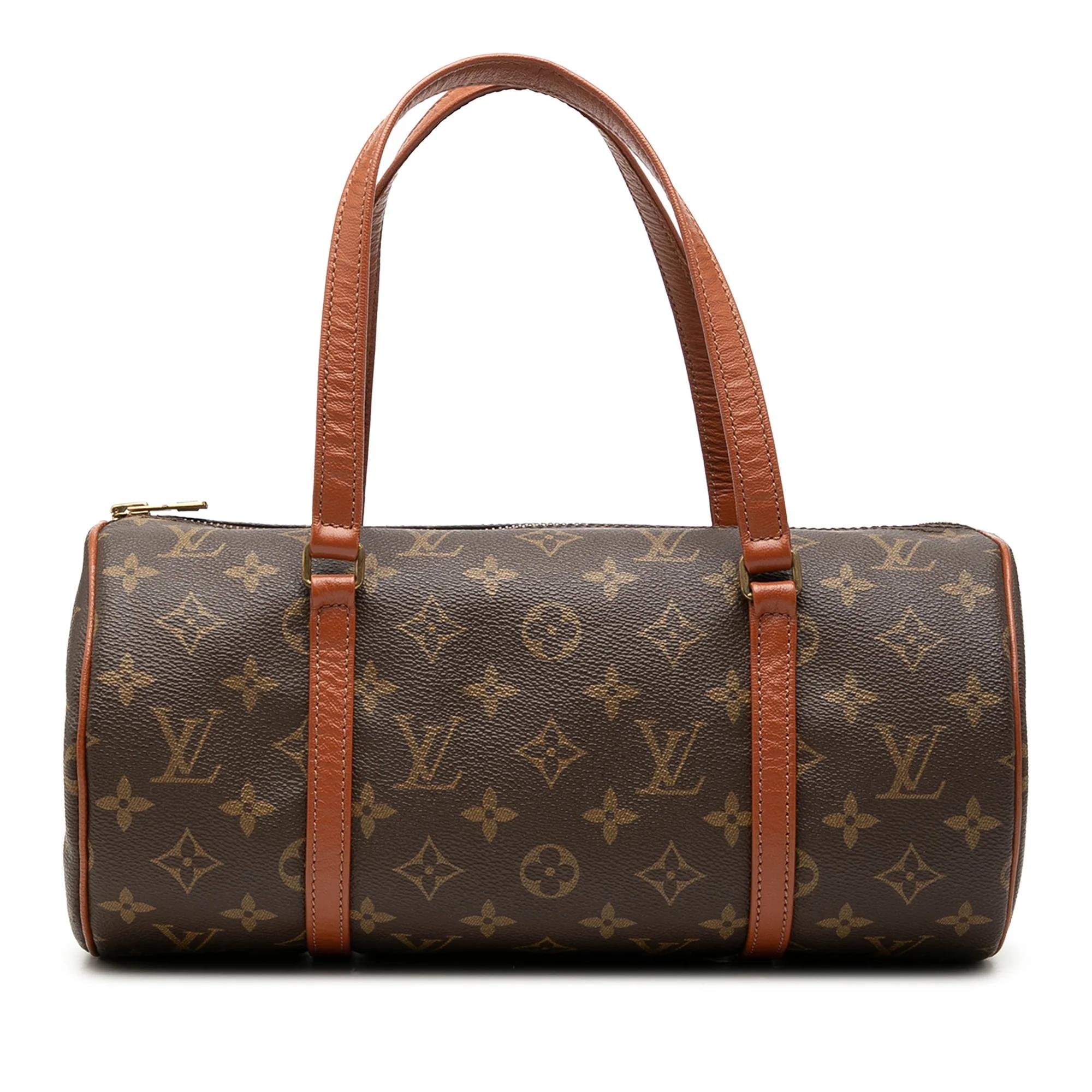 Papillon leather handbag