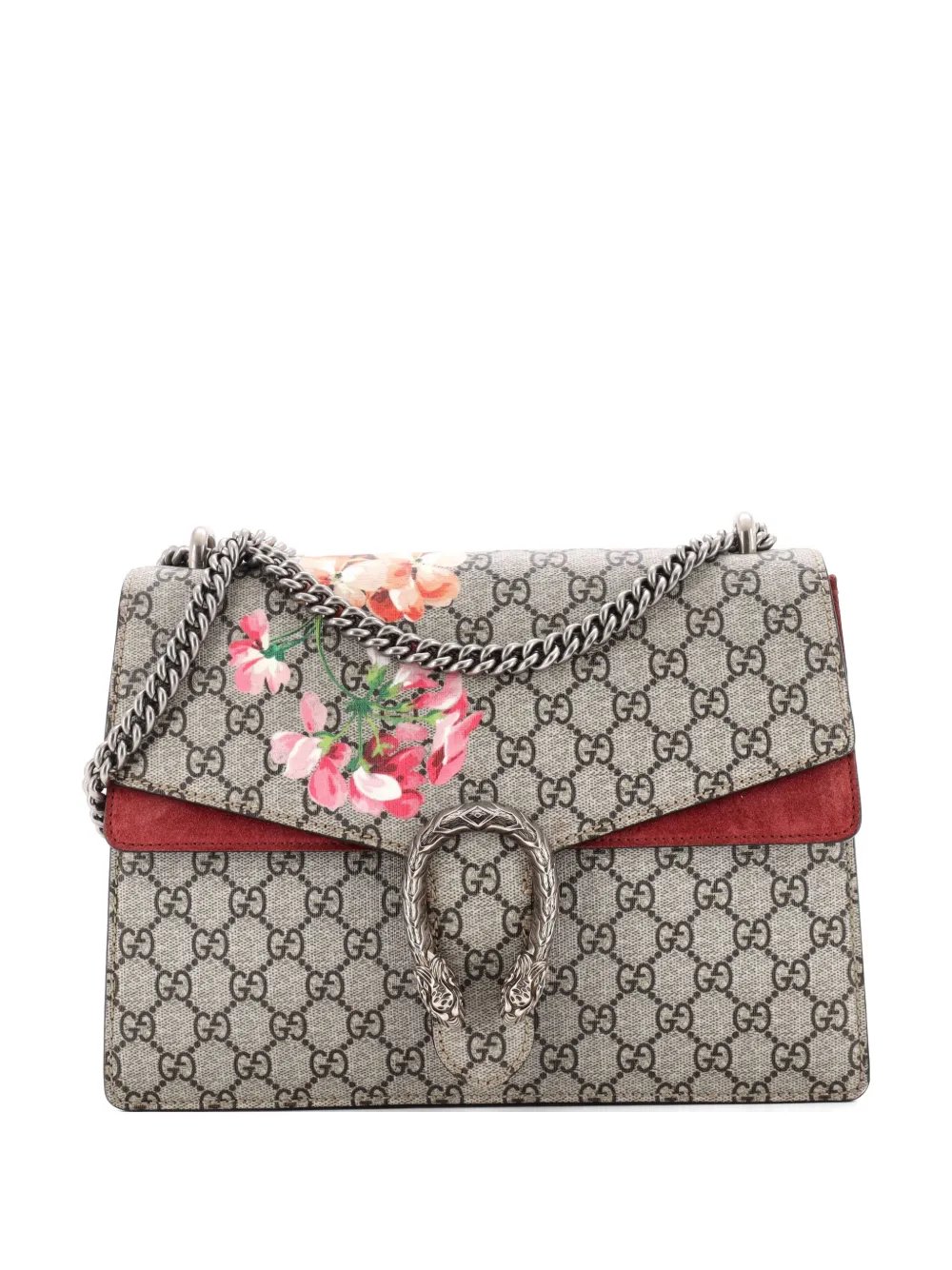 Dionysus Bag Blooms Print GG Coated Canvas Medium shoulder bag