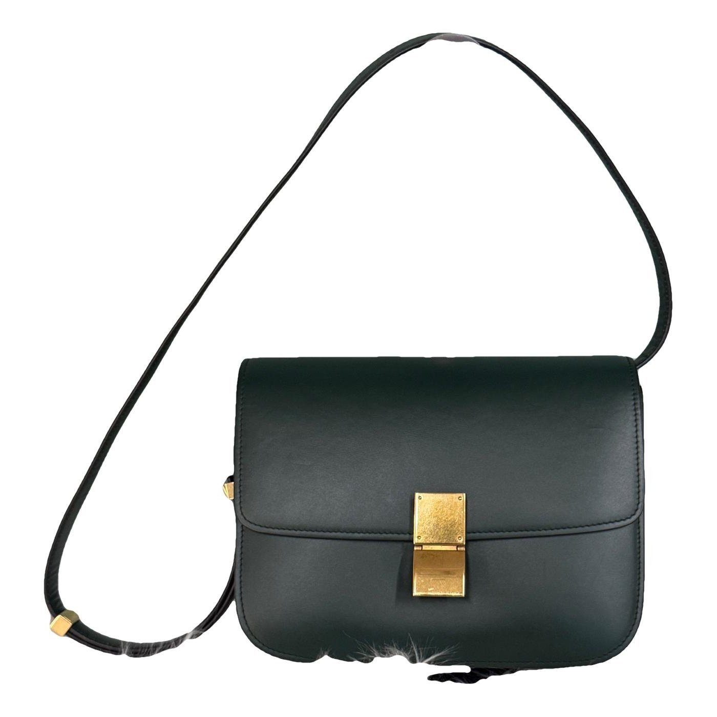 Classic leather crossbody bag