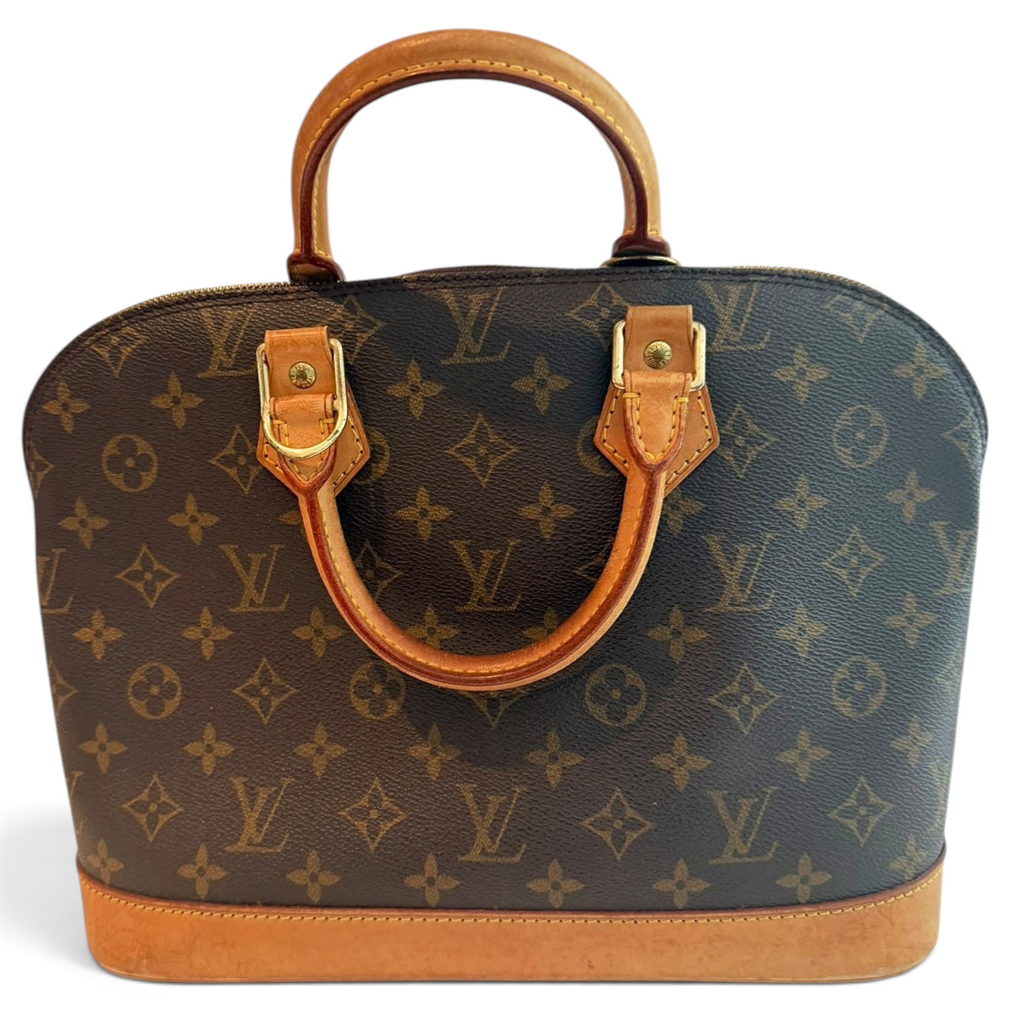 Alma leather handbag