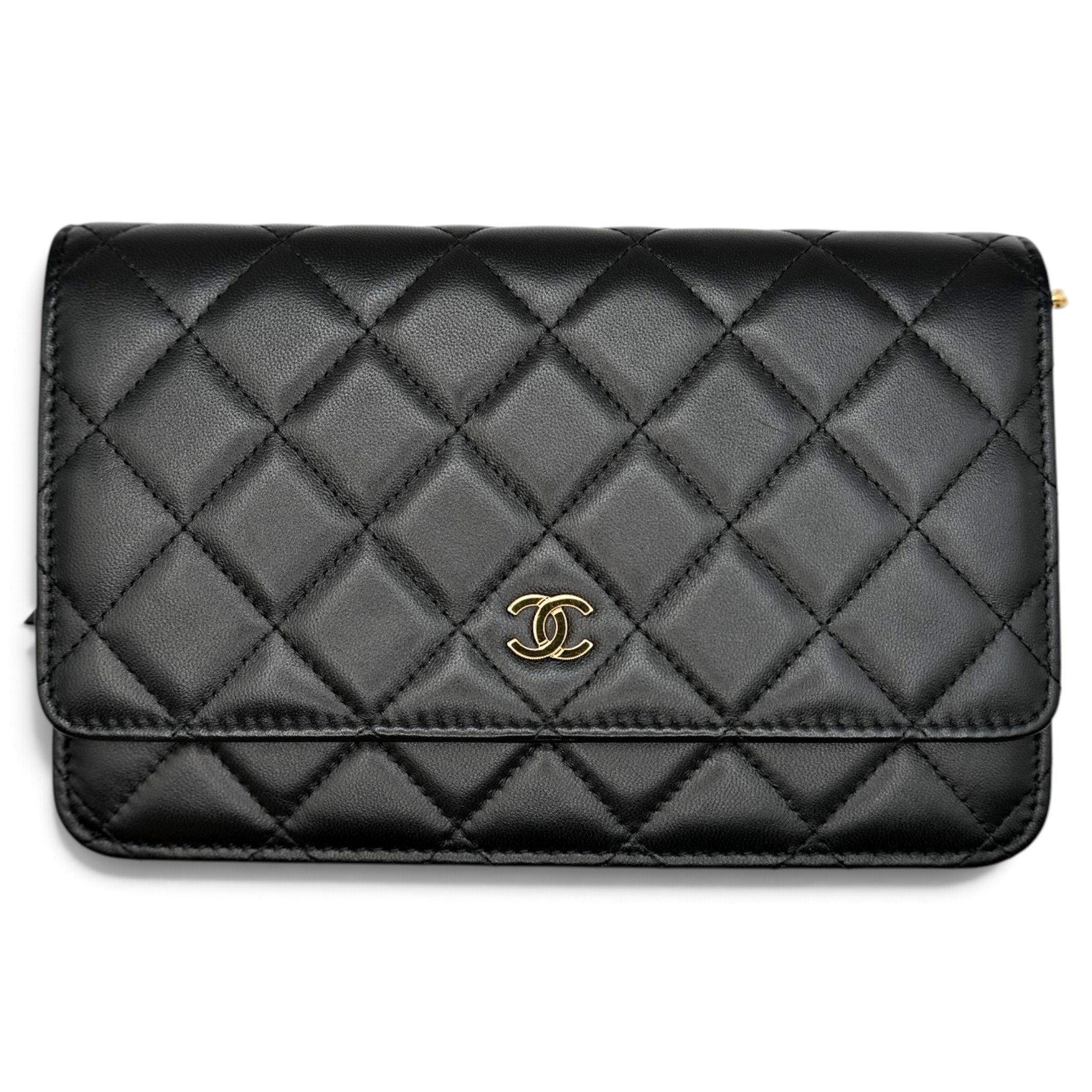 Wallet On Chain Timeless/Classique leather crossbody bag