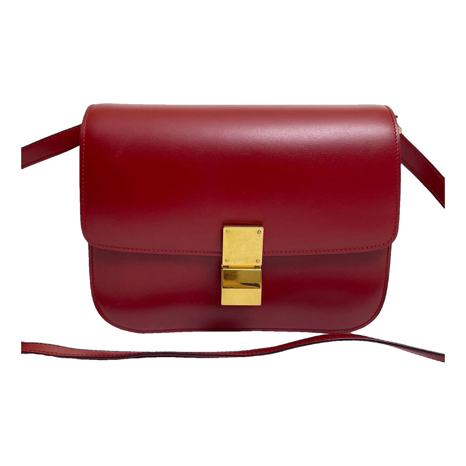 Classic leather handbag