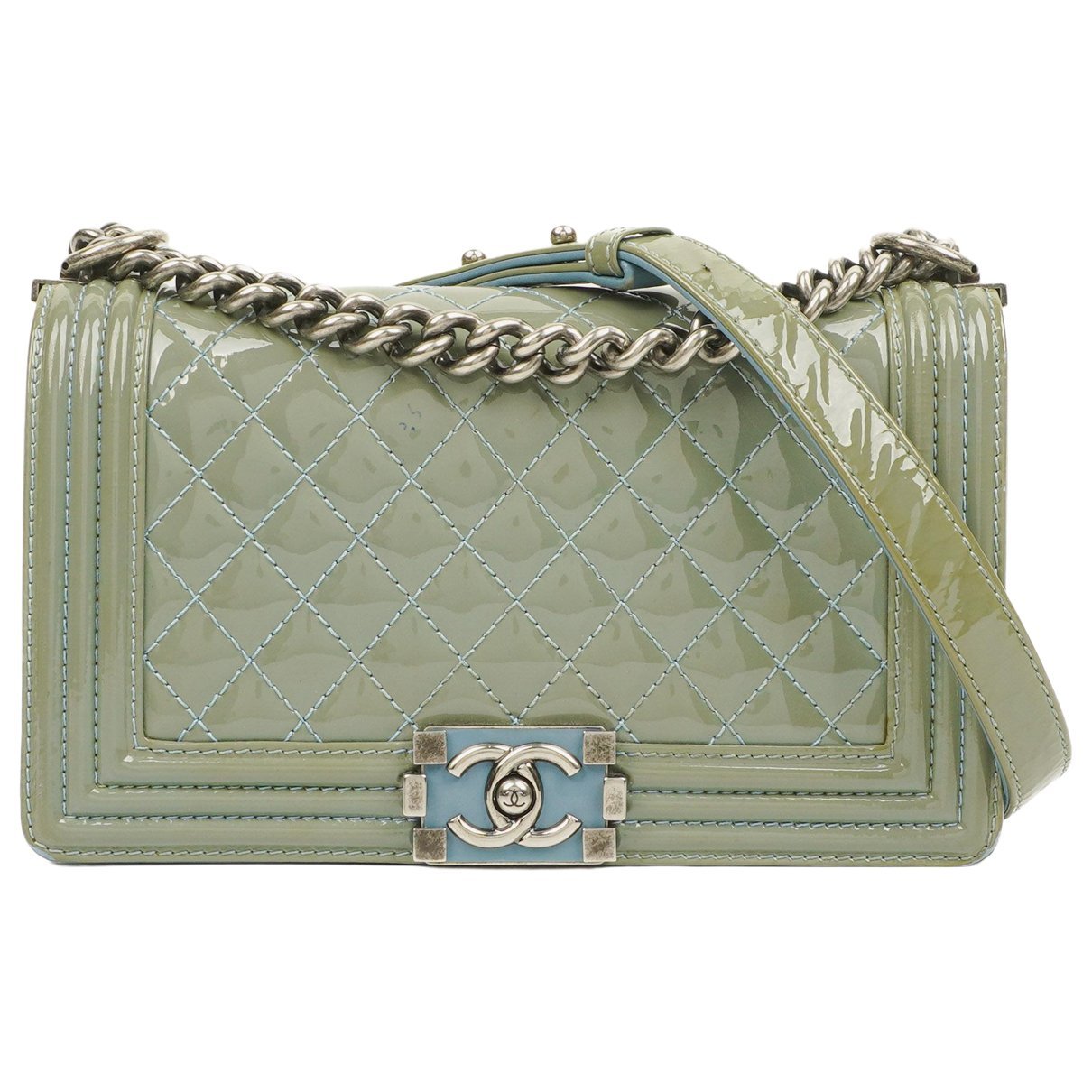 Boy patent leather handbag