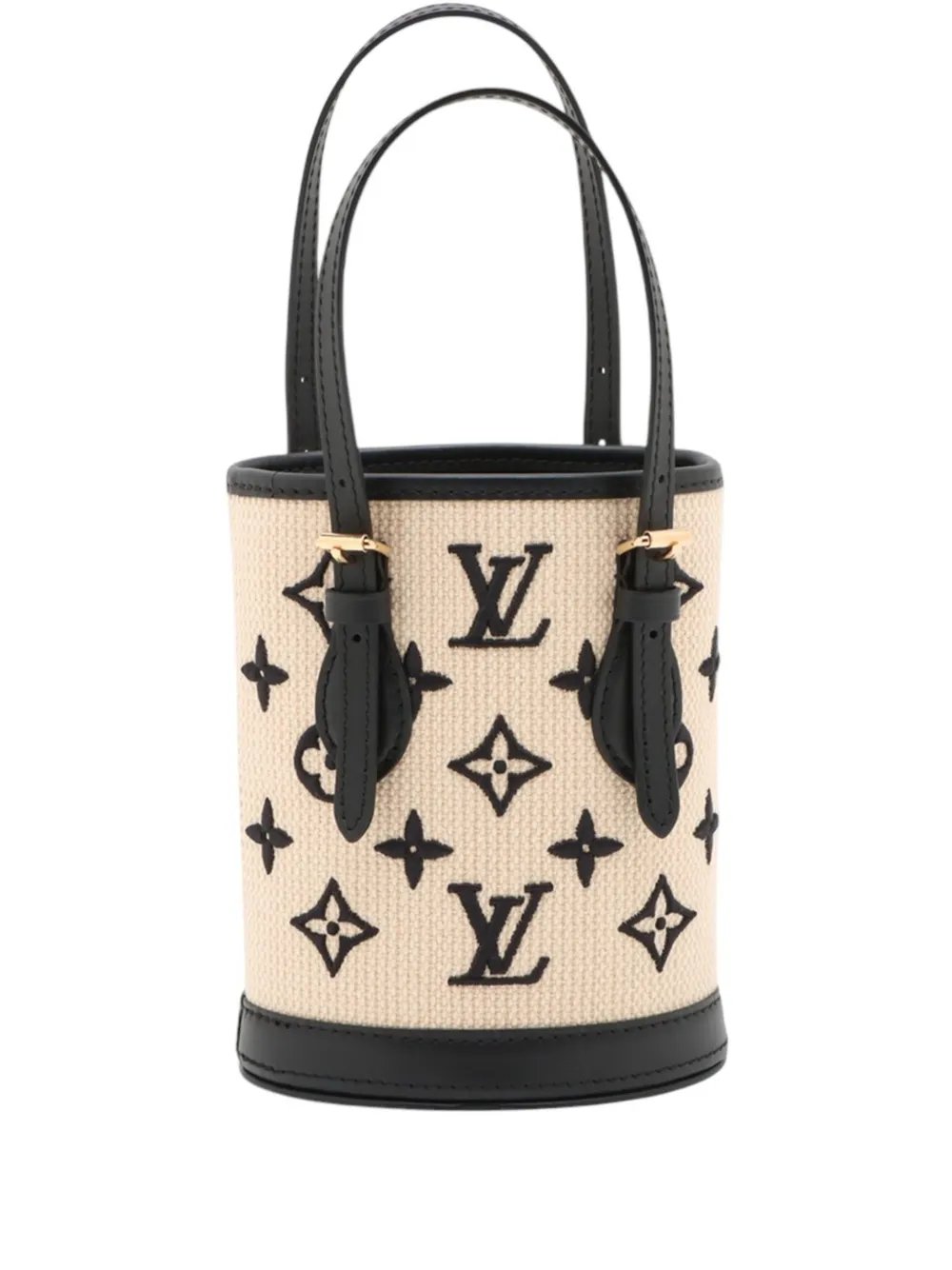 2021-2026 Monogram Cotton Nano bucket bag