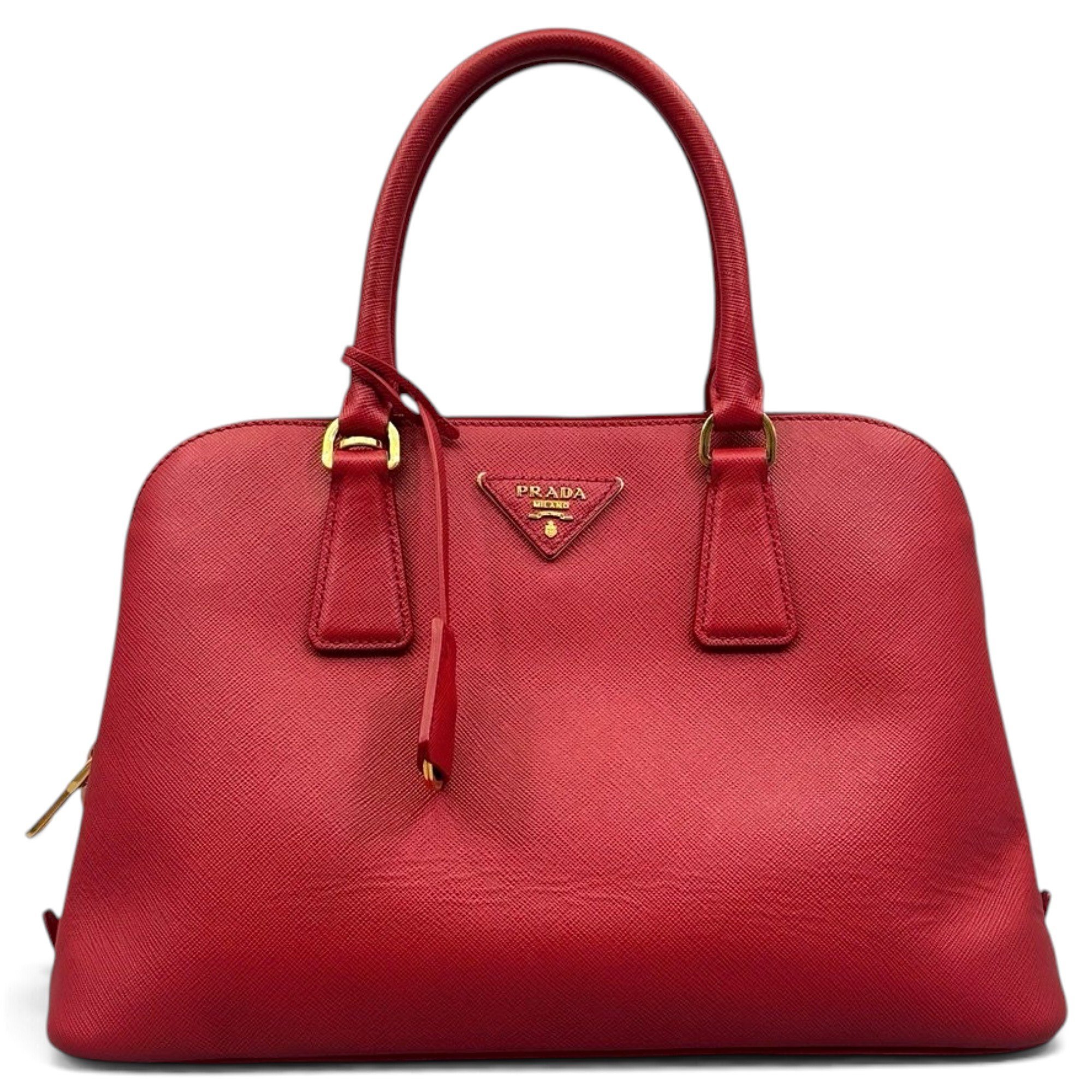 Bibliothèque leather handbag