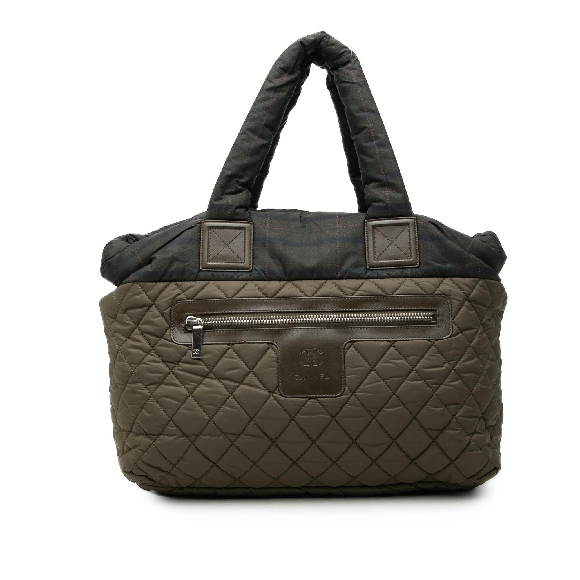 Cocoon leather handbag