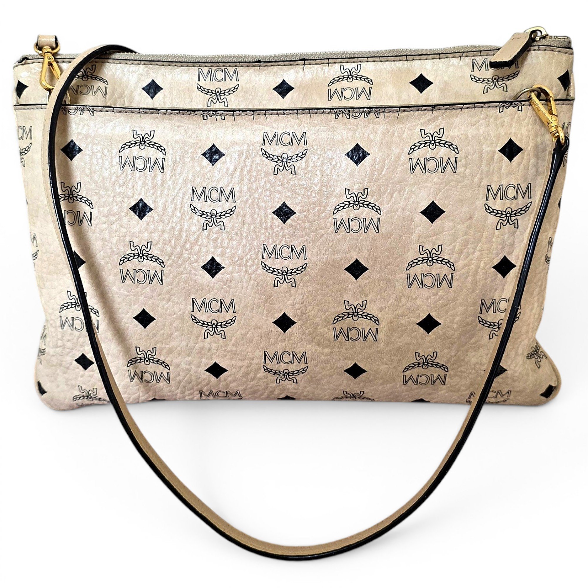 Leather crossbody bag