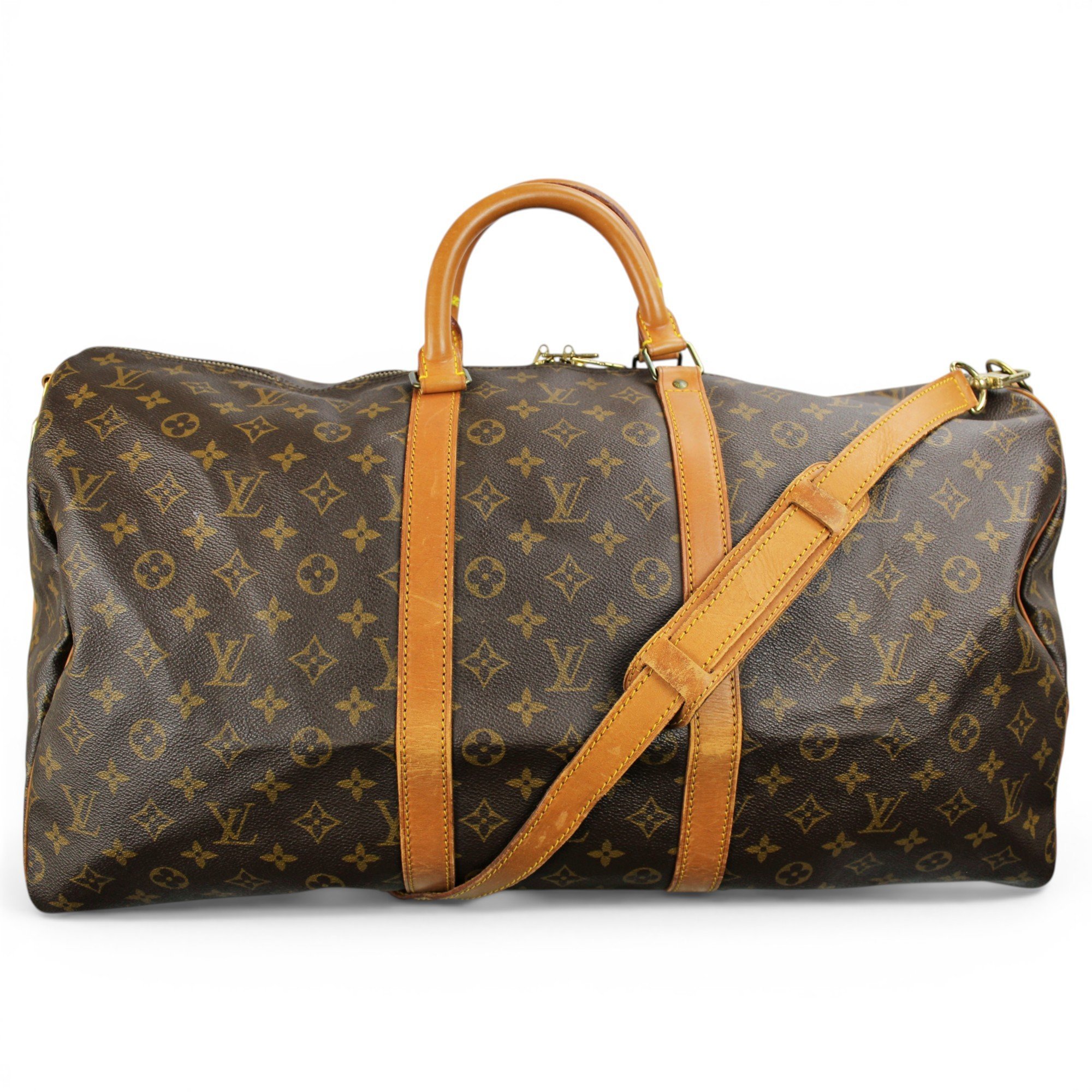 Keepall leather 48h bag