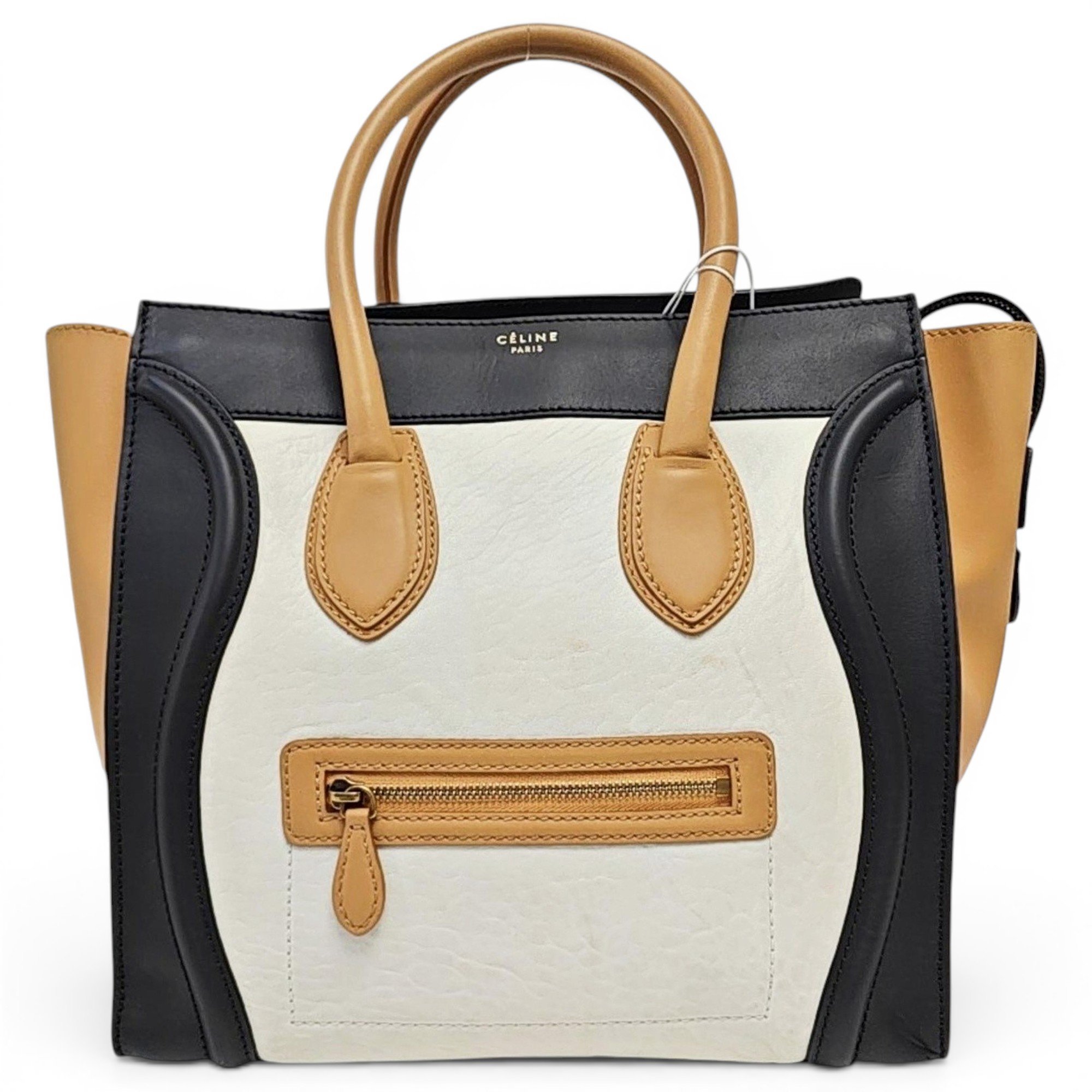 Luggage leather handbag