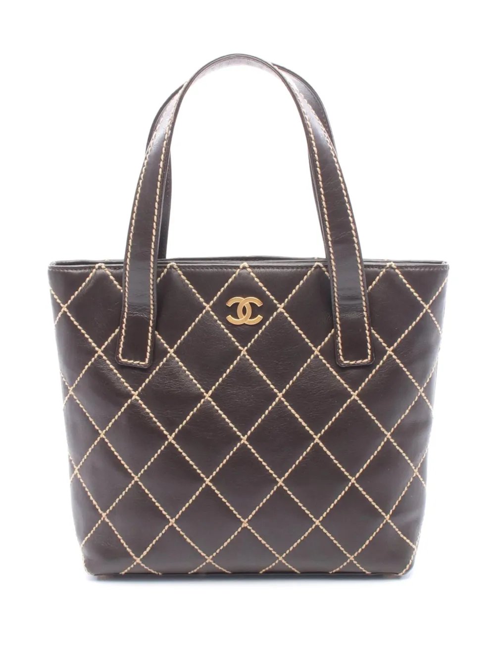 2004-2005 CC Wild Stitch Calfskin tote bag