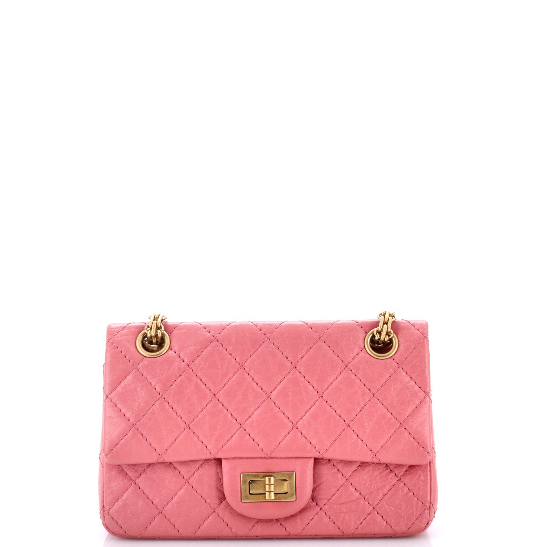 Reissue 2.55 Flap Bag Quilted Aged Calfskin Mini