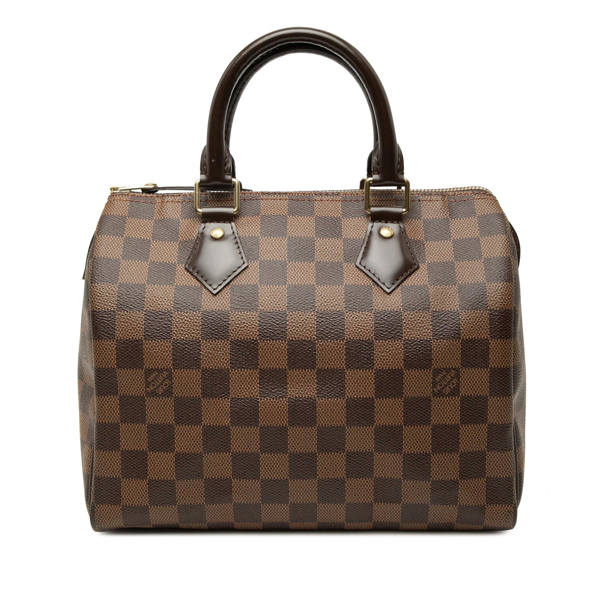 Speedy leather bag