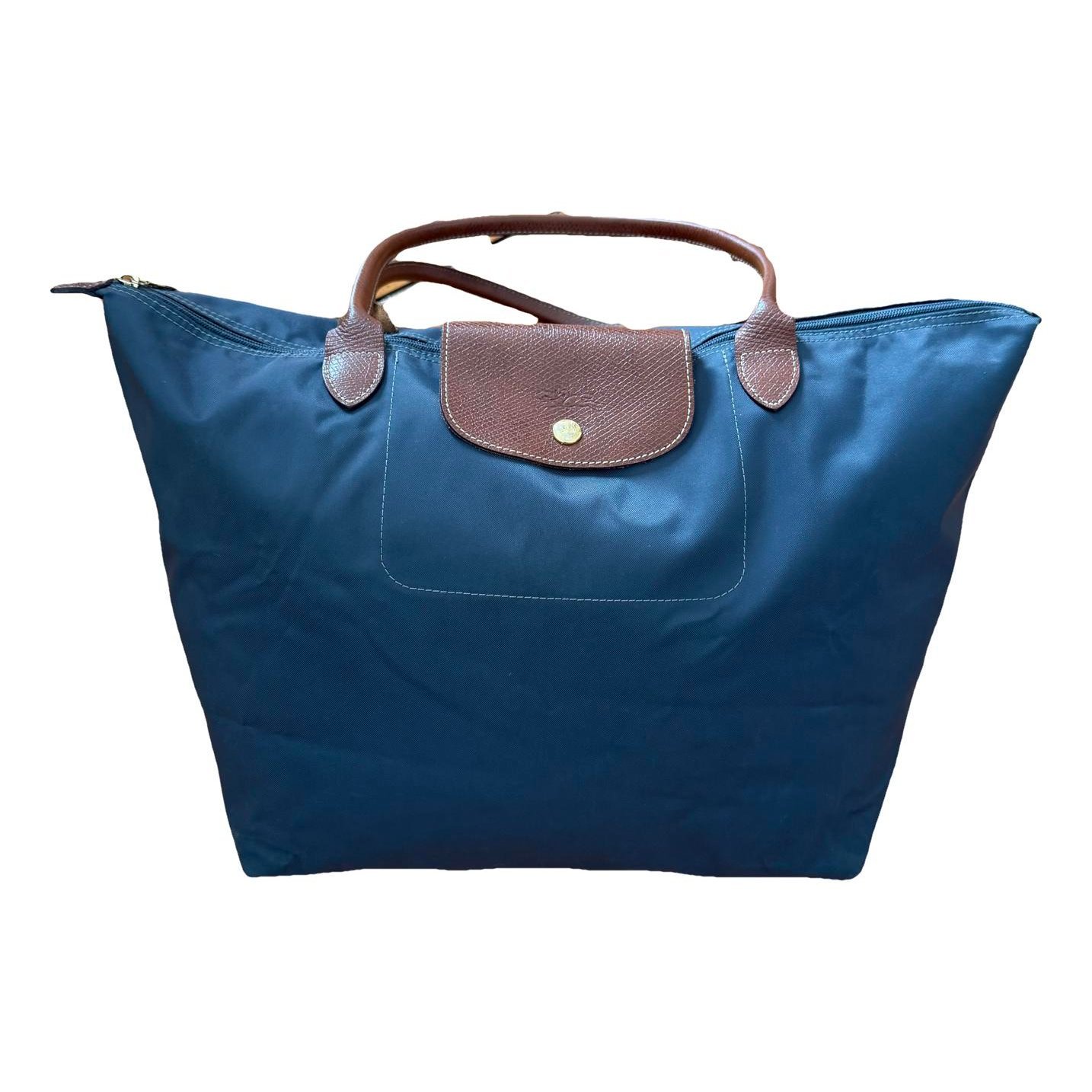 Pliage leather travel bag