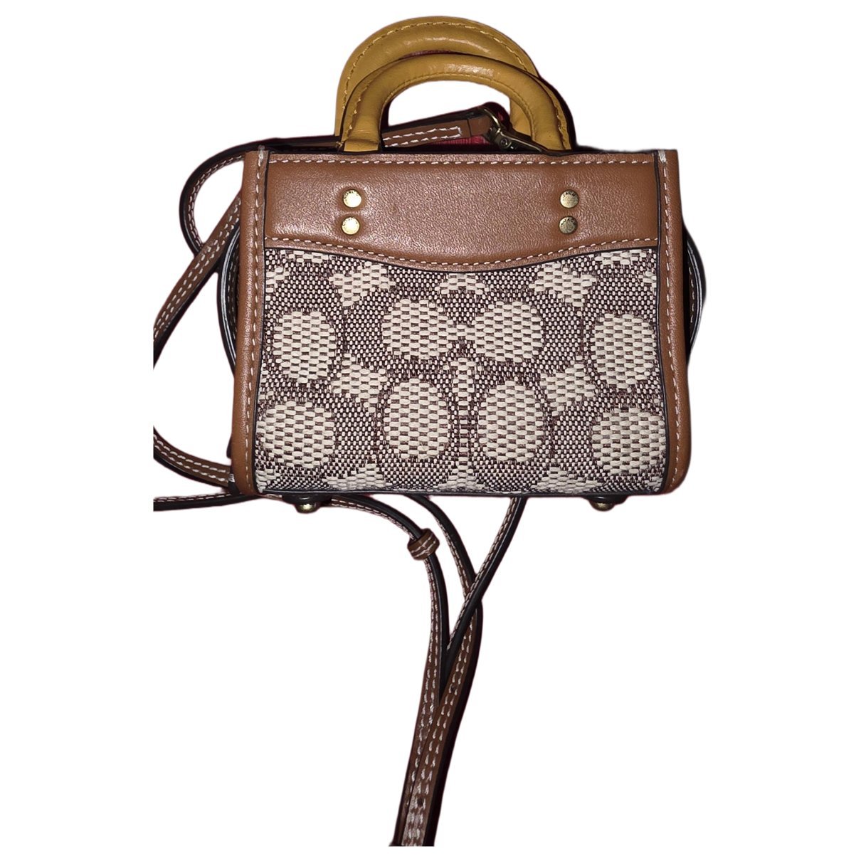 Leather mini bag