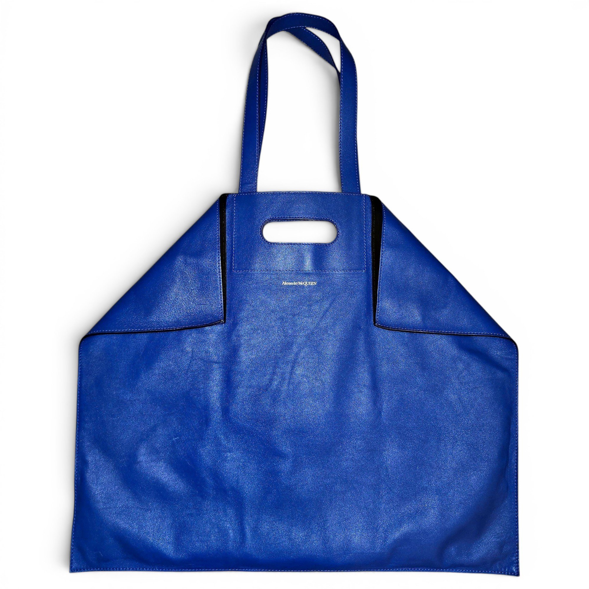 Alexander McQueen Manta leather tote