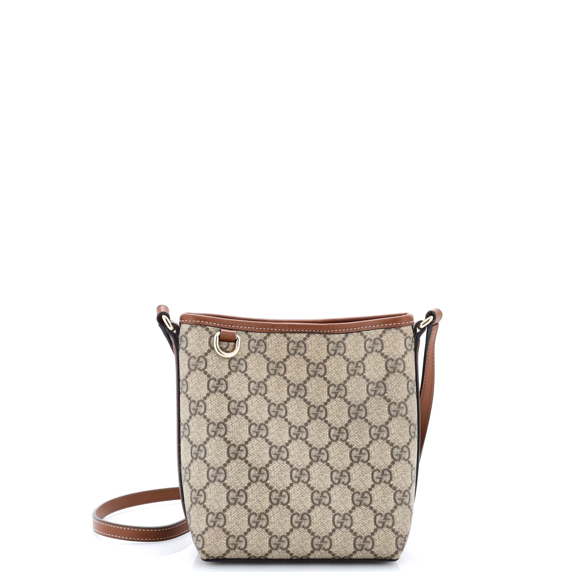 GG Emblem Bucket Bag GG Coated Canvas Nano