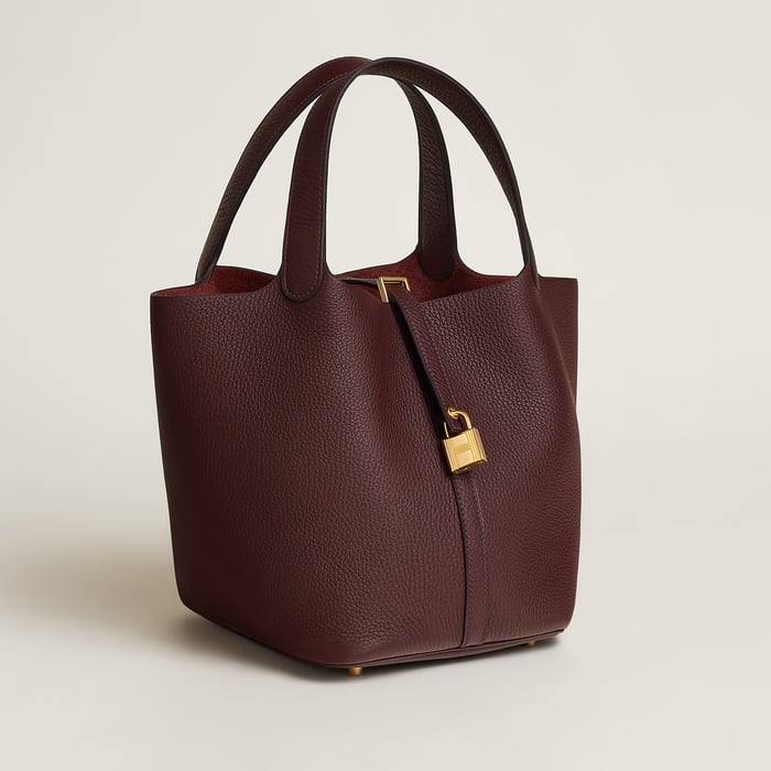 Rouge Sellier Picotin Lock 22 Bag