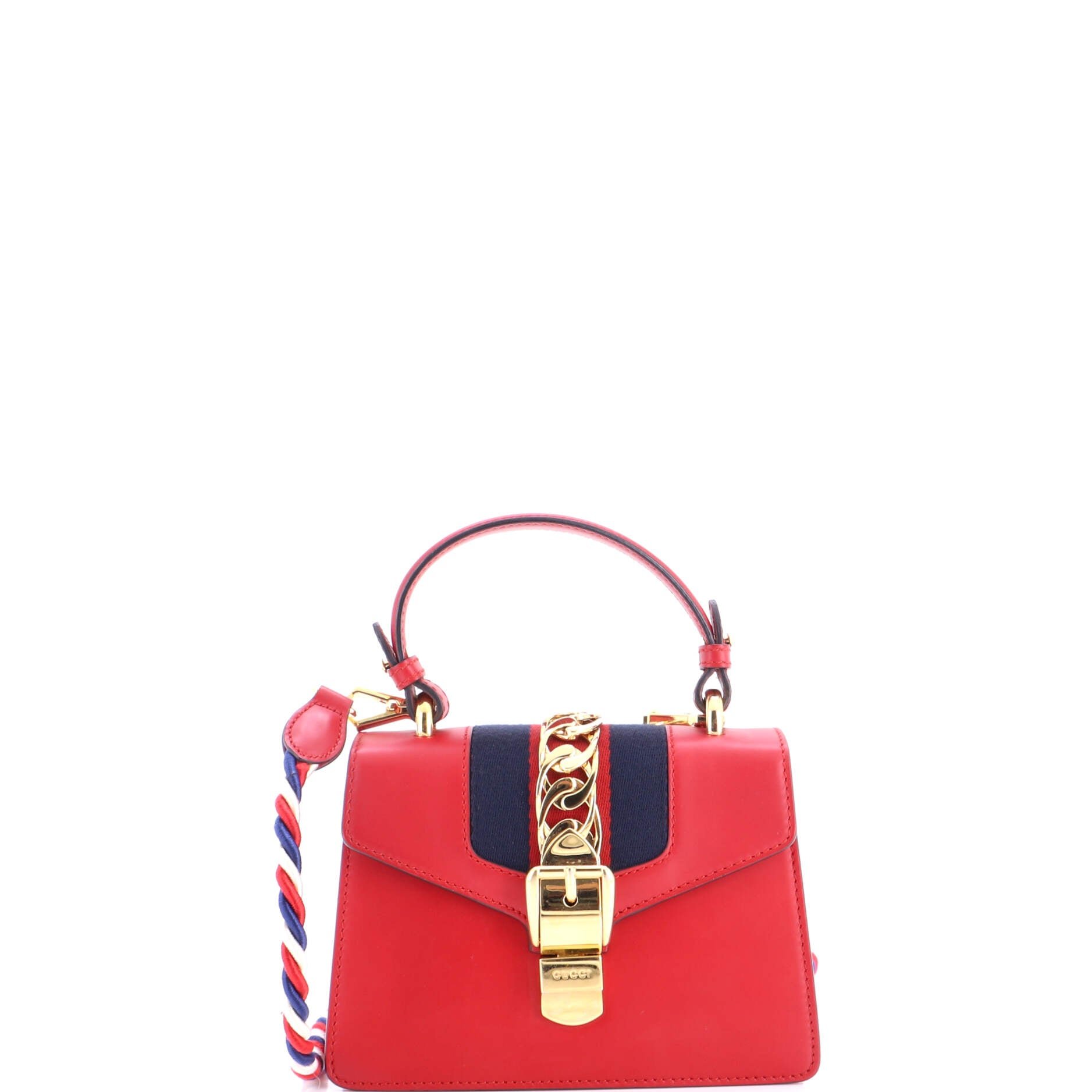 Sylvie Top Handle Bag Leather Mini
