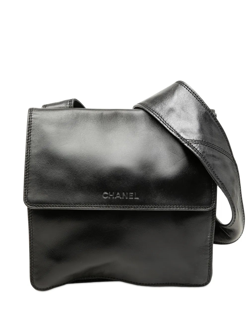 1997-1999 Lambskin Logo Messenger Bag crossbody bag