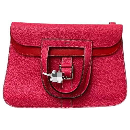 Halzan leather handbag