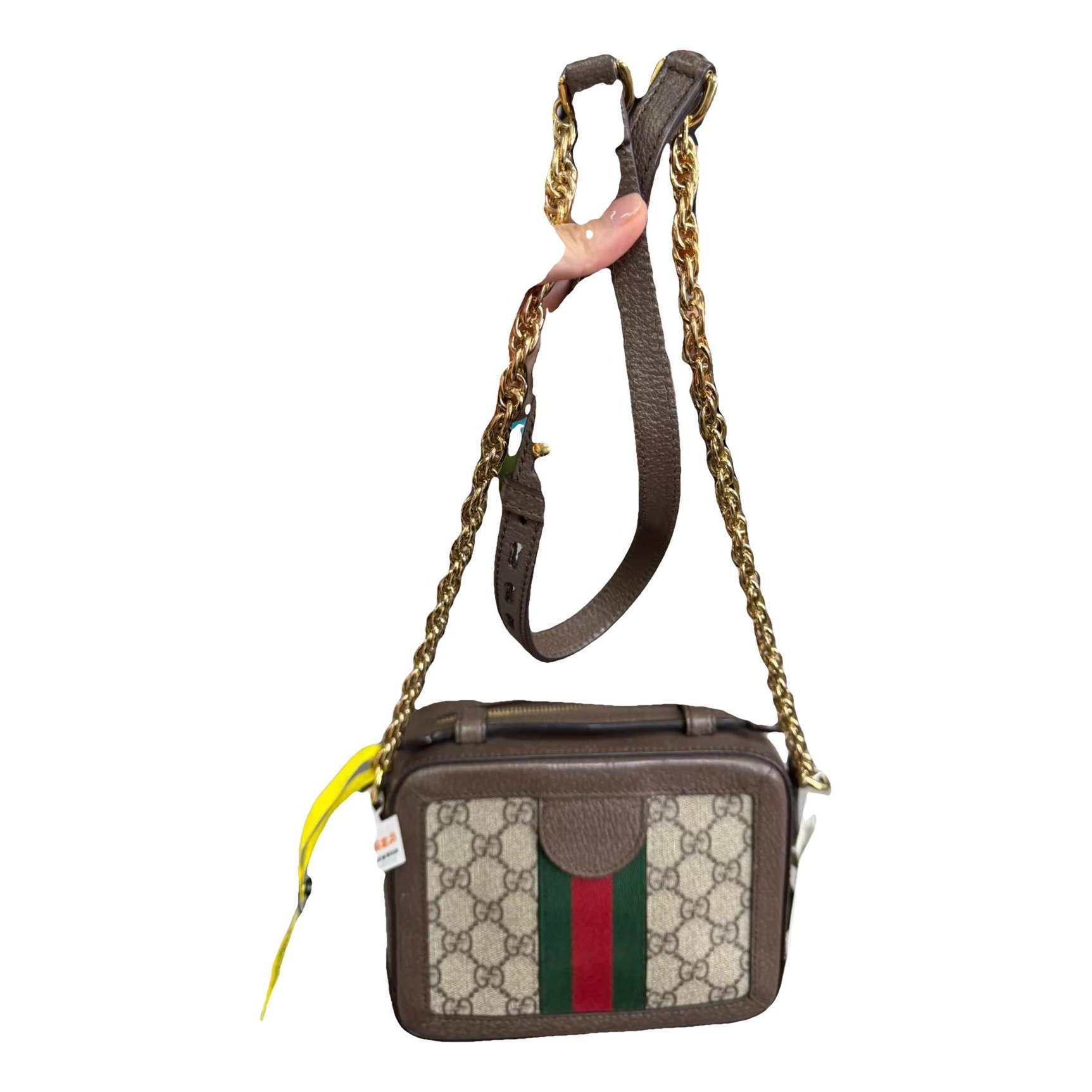 Ophidia Zip Around Camera leather handbag