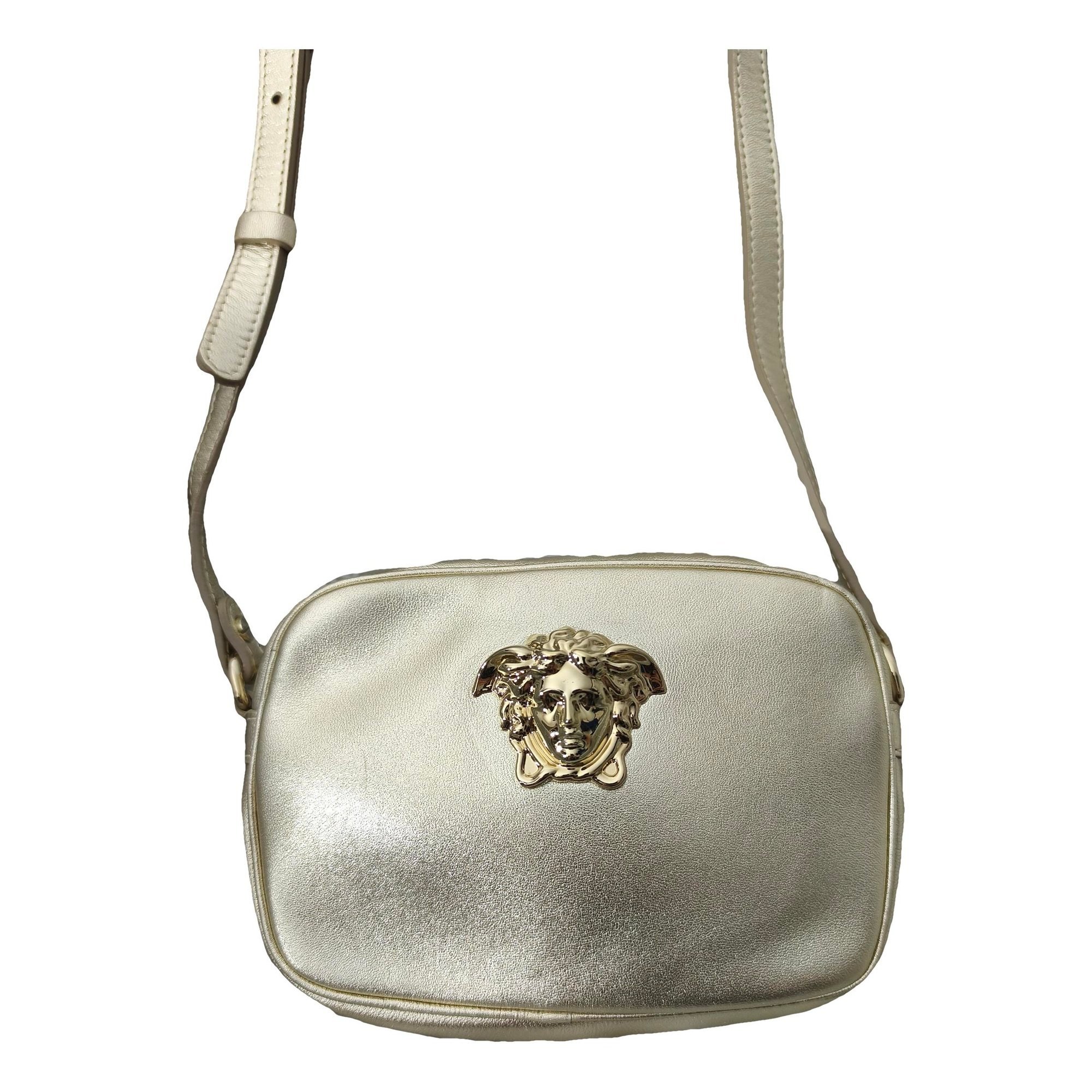 Versace Leather crossbody bag