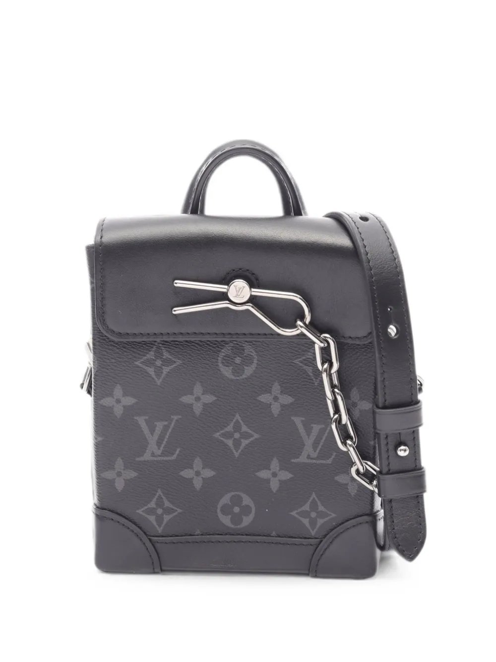 Nano Steamer Monogram Eclipse shoulder bag