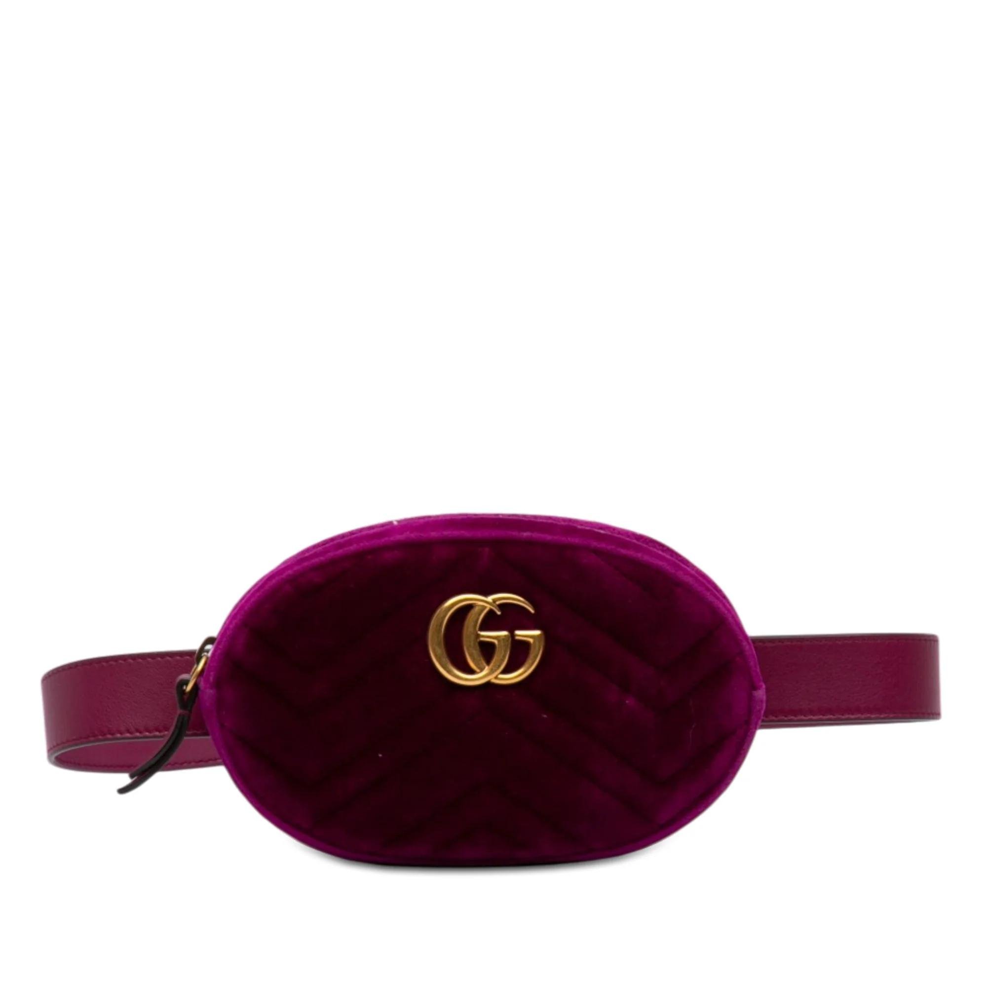 GG Marmont velvet handbag
