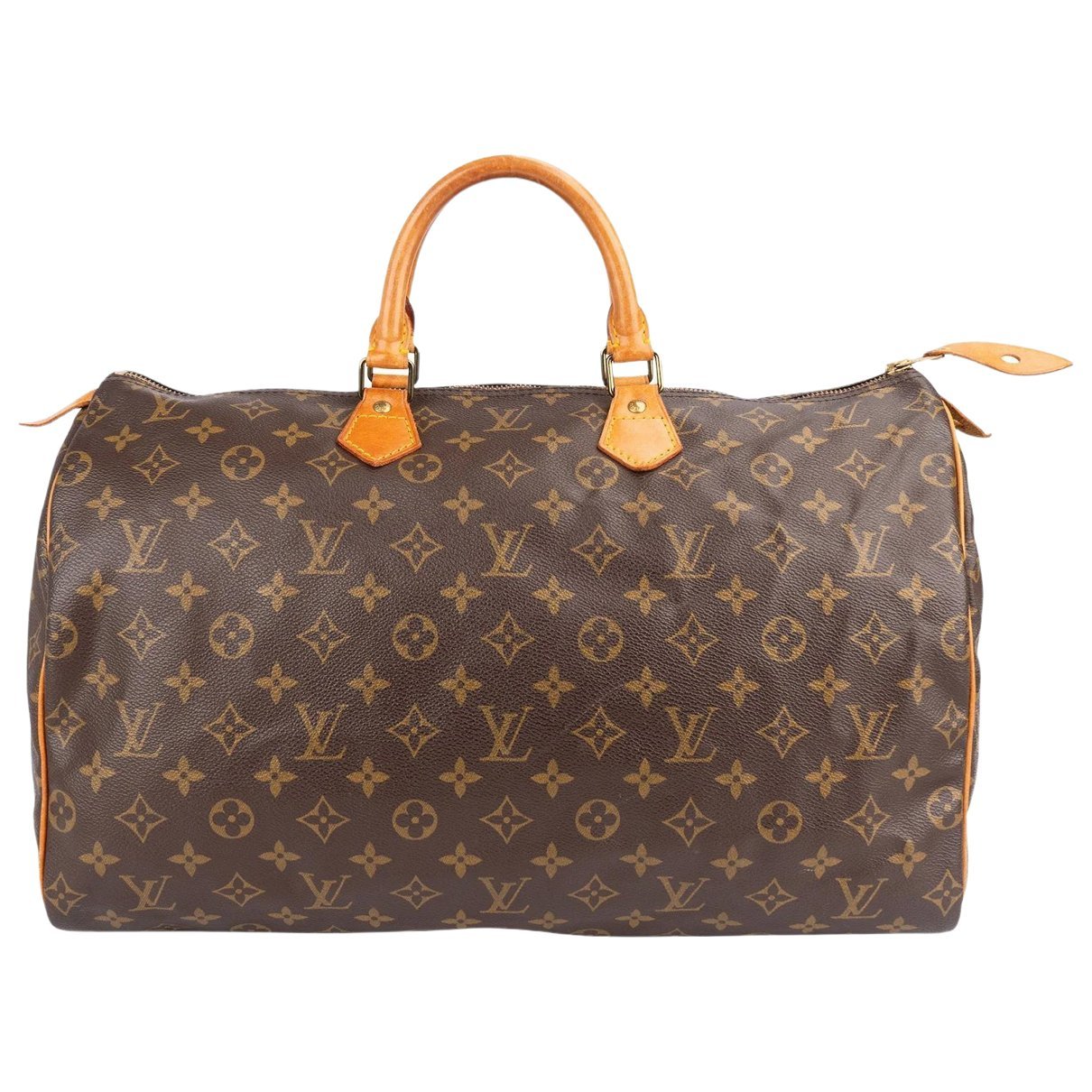Speedy leather handbag