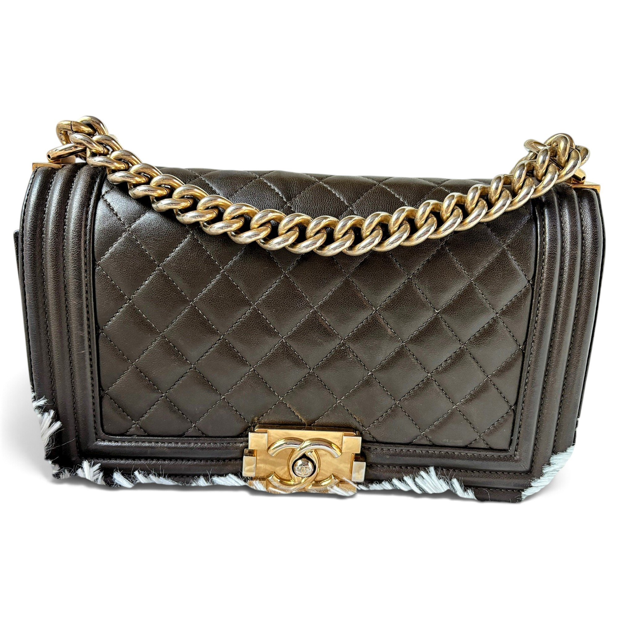 Boy leather handbag
