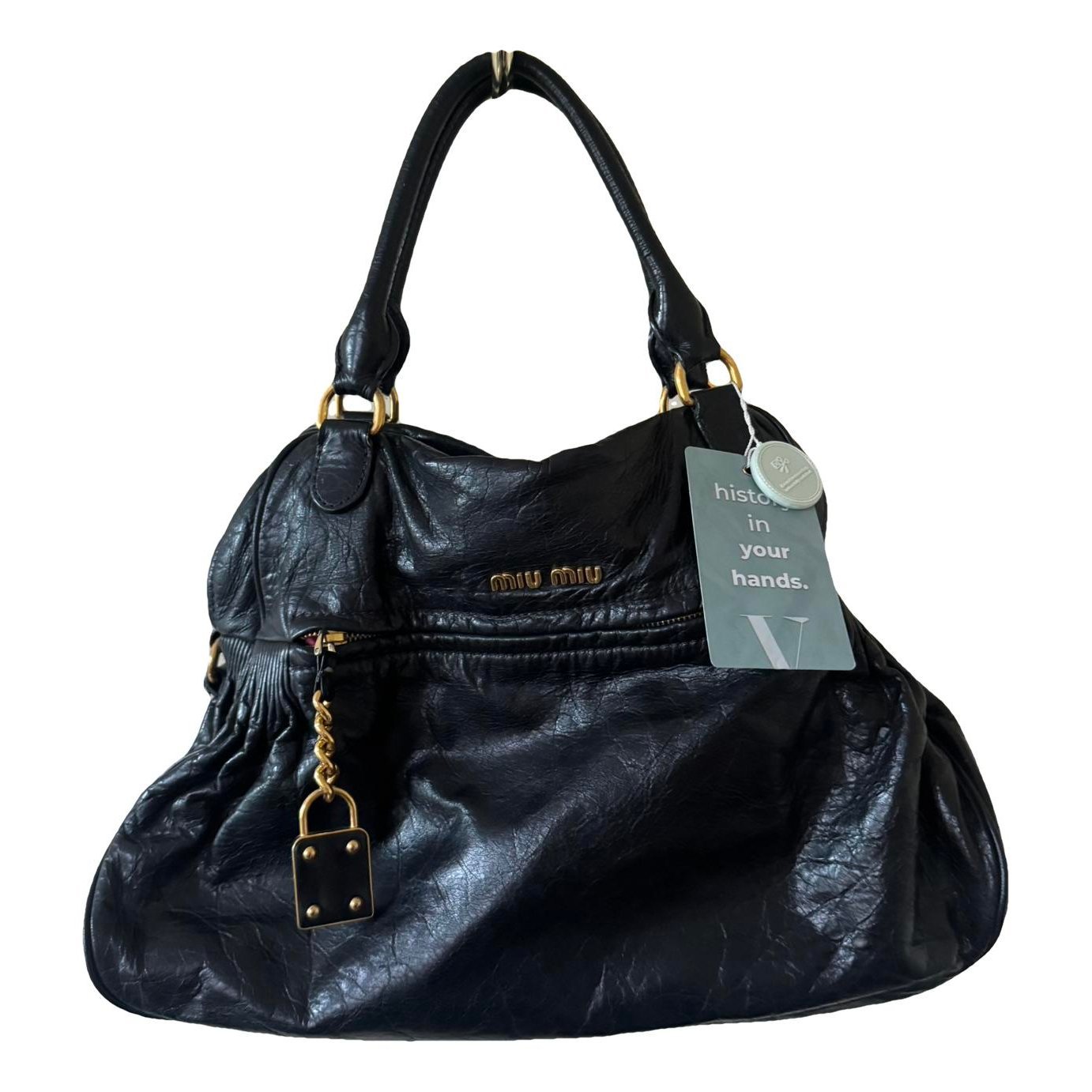 Vitello leather handbag