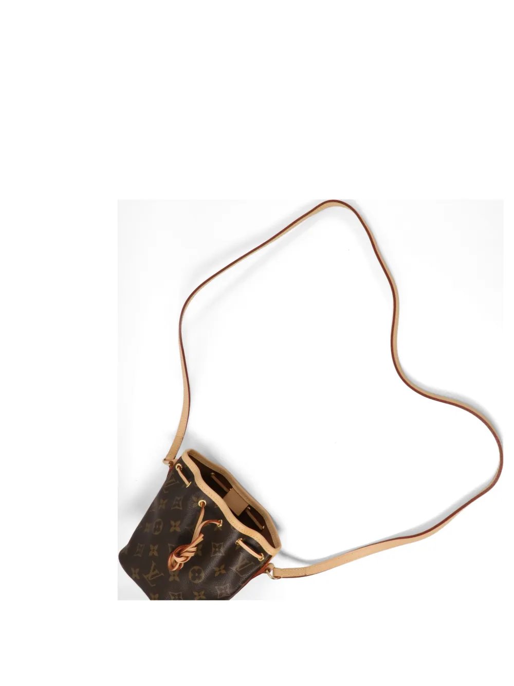 nano Noe Monogram bucket bag