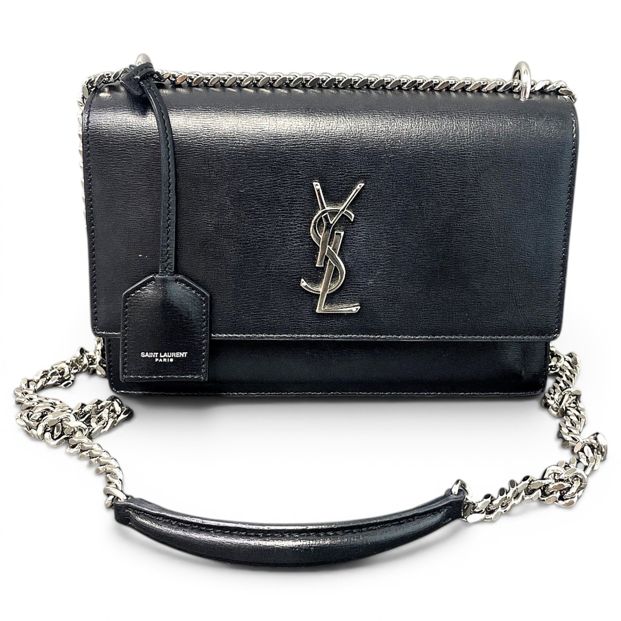 Sunset leather handbag