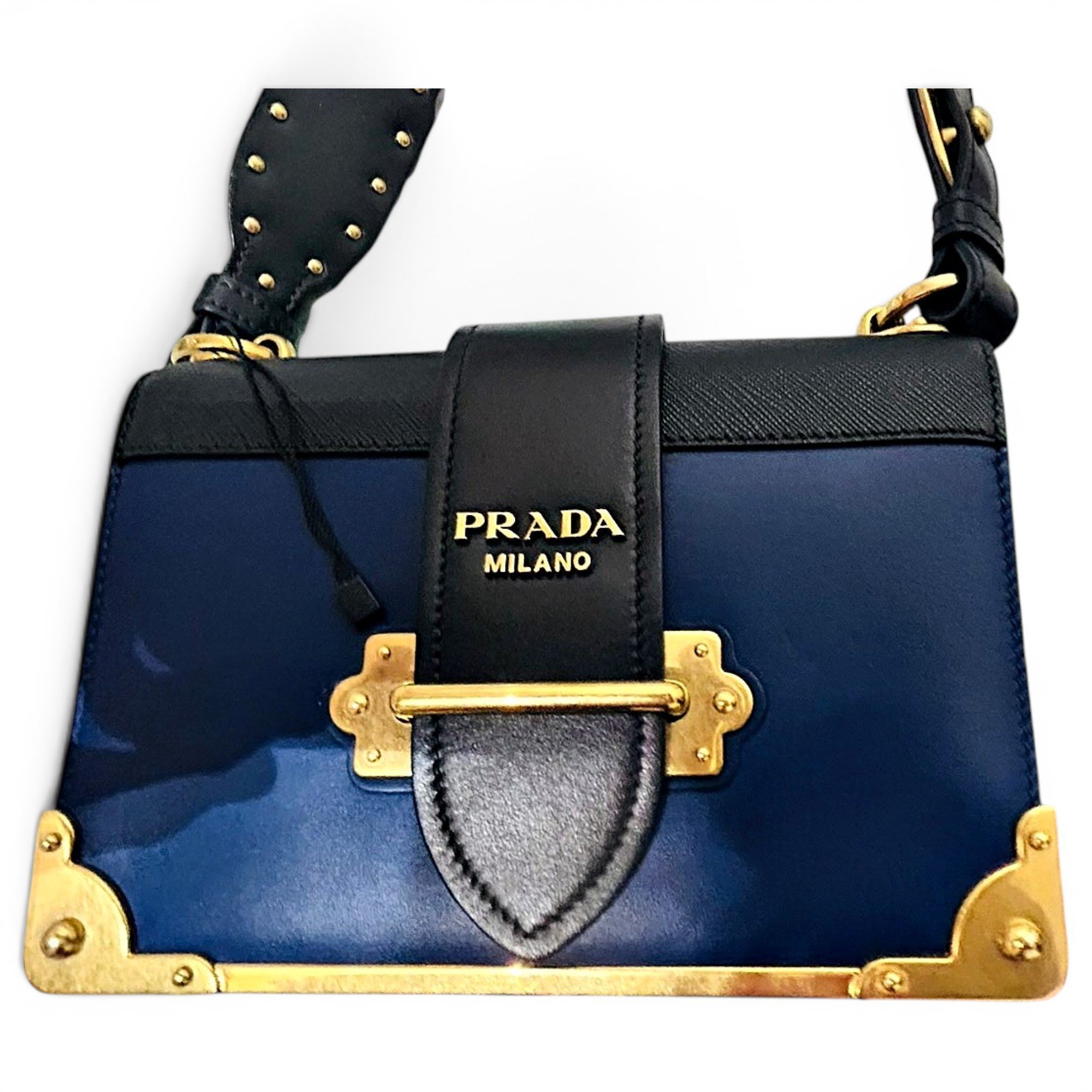 Cahier leather crossbody bag