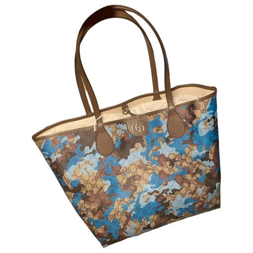Vegan leather tote