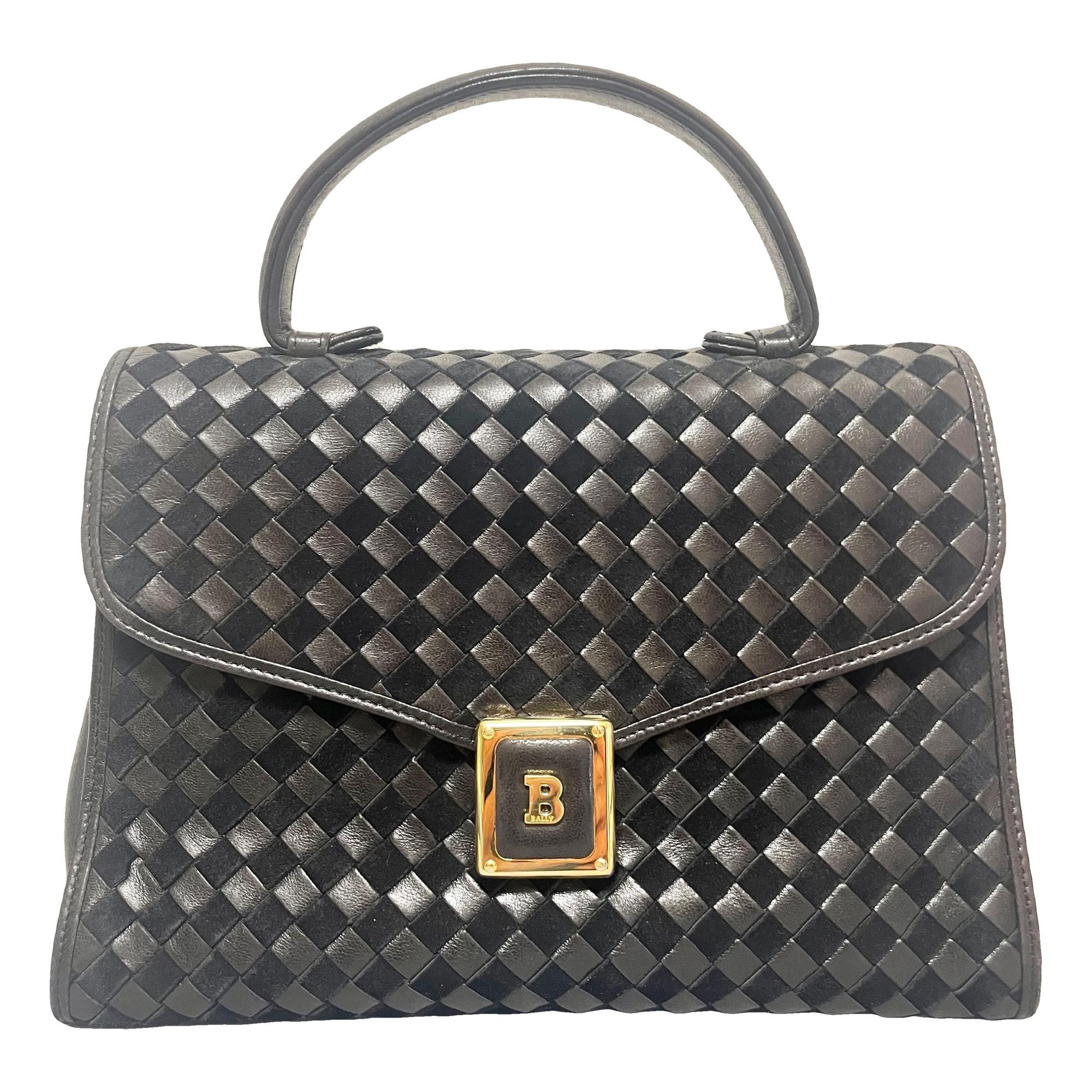 Leather handbag