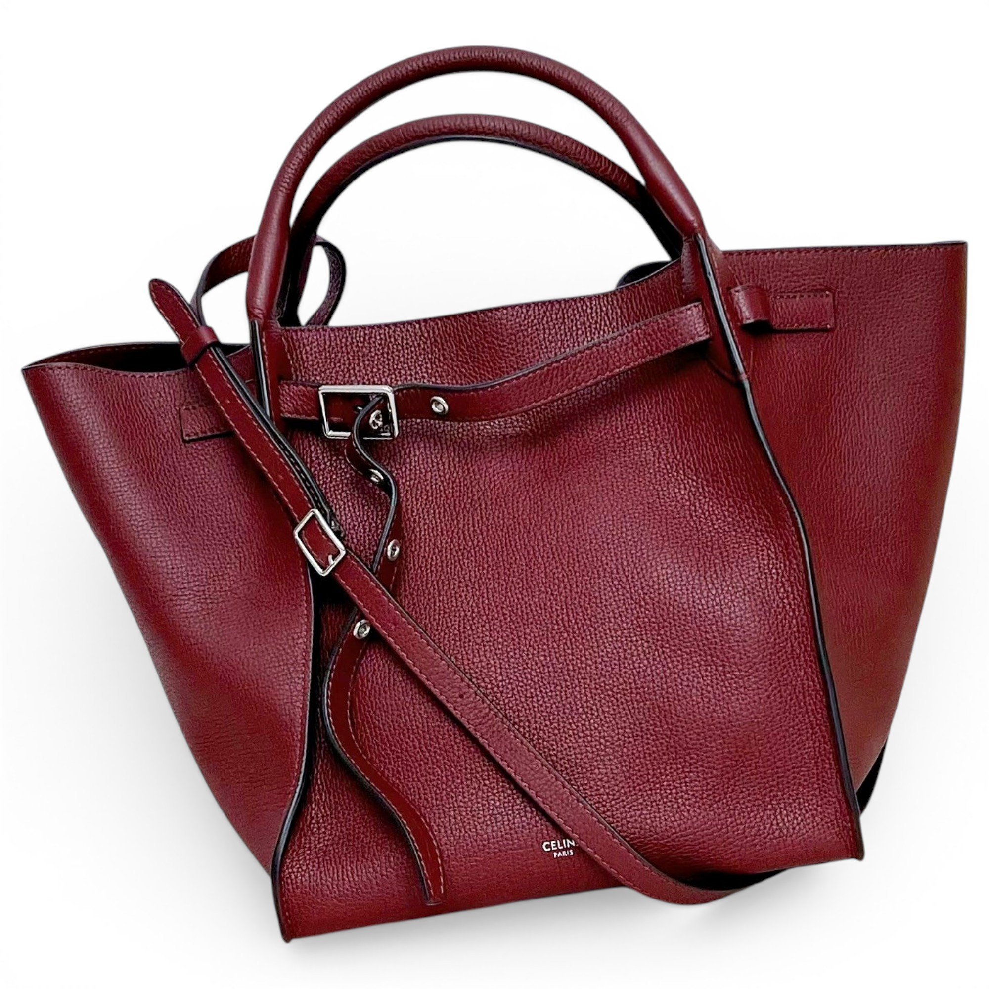 Big Bag leather handbag