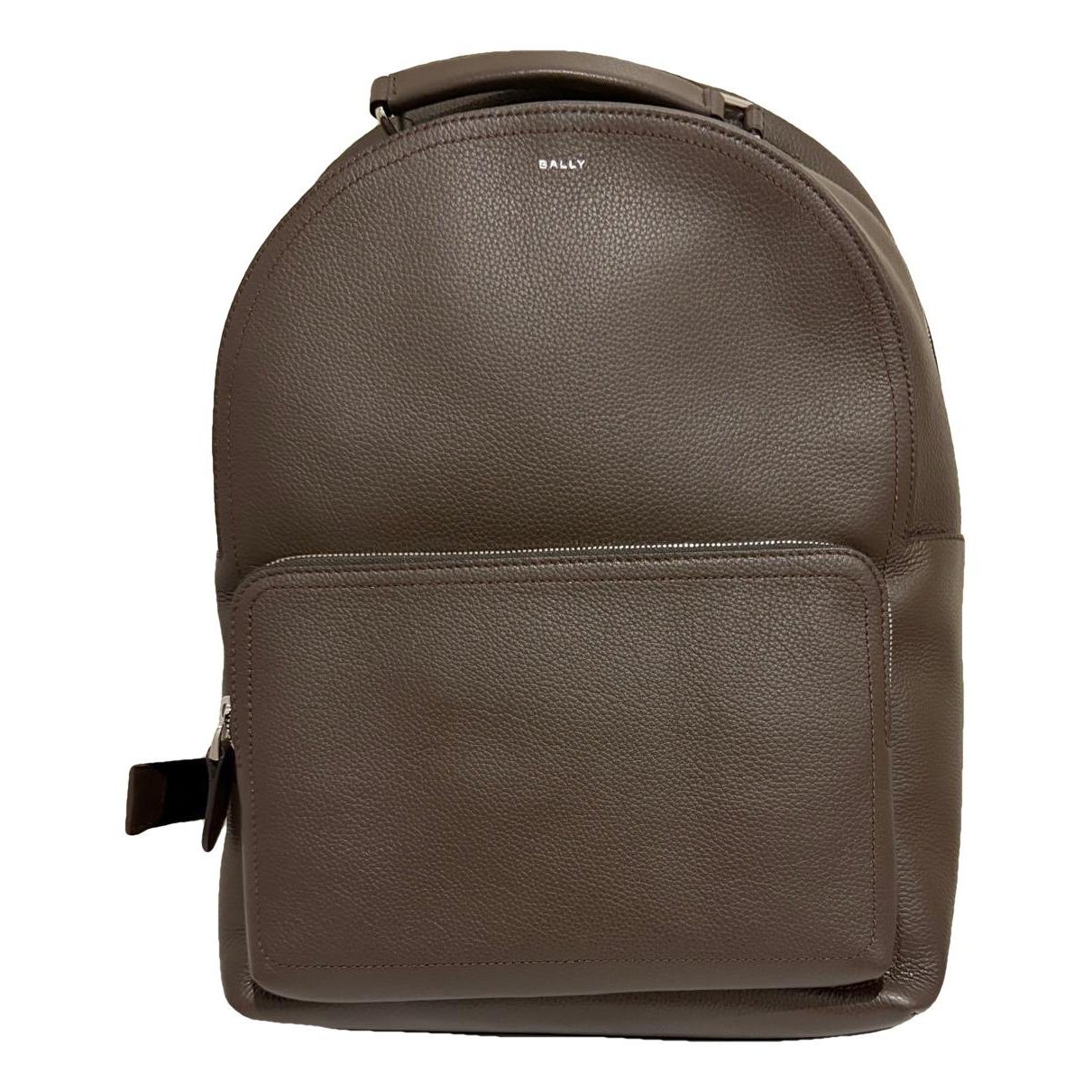 Leather backpack