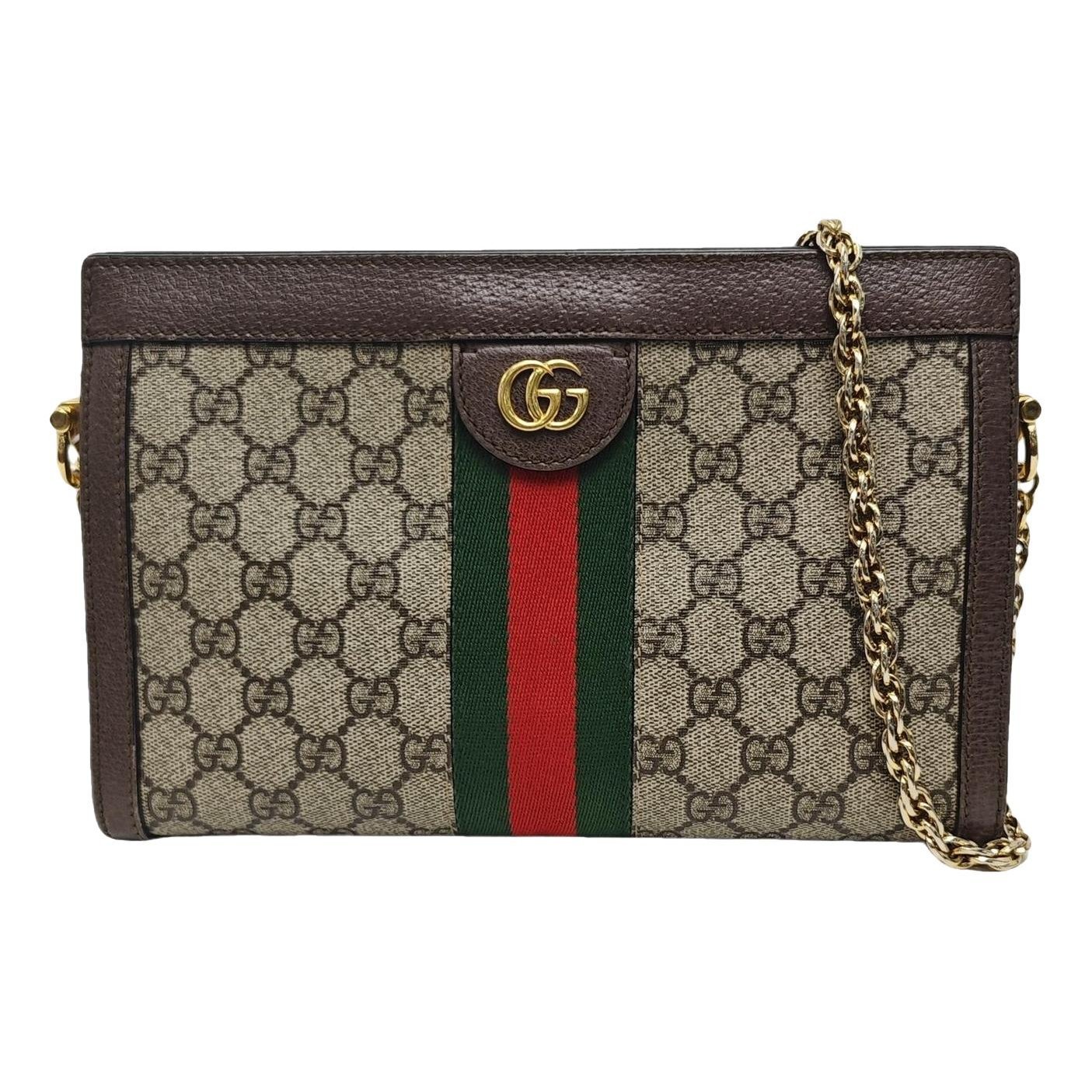 Ophidia leather handbag