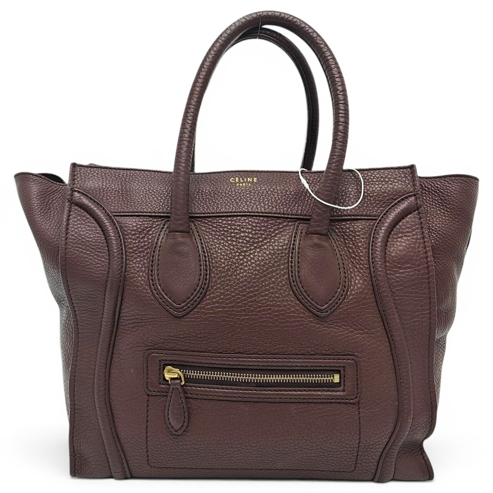 Luggage leather handbag