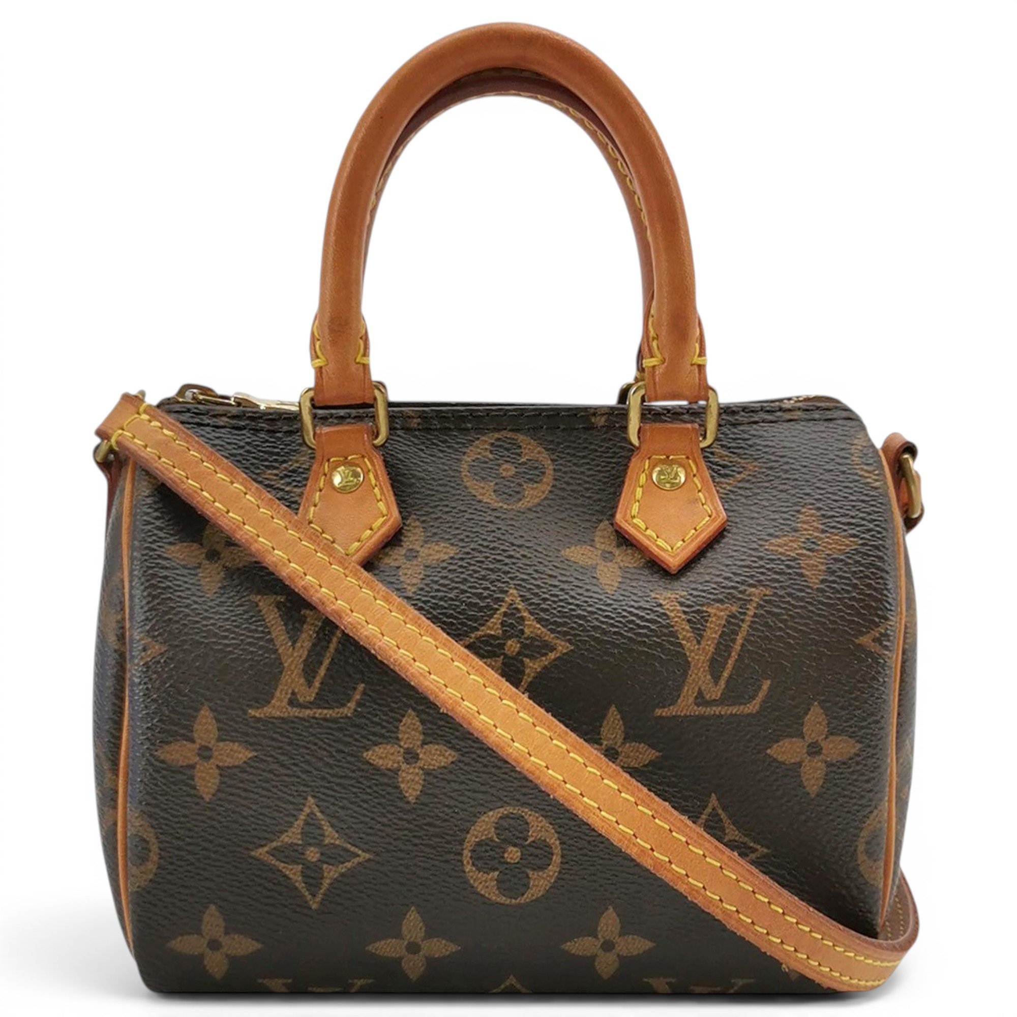 Speedy Bandoulière leather handbag