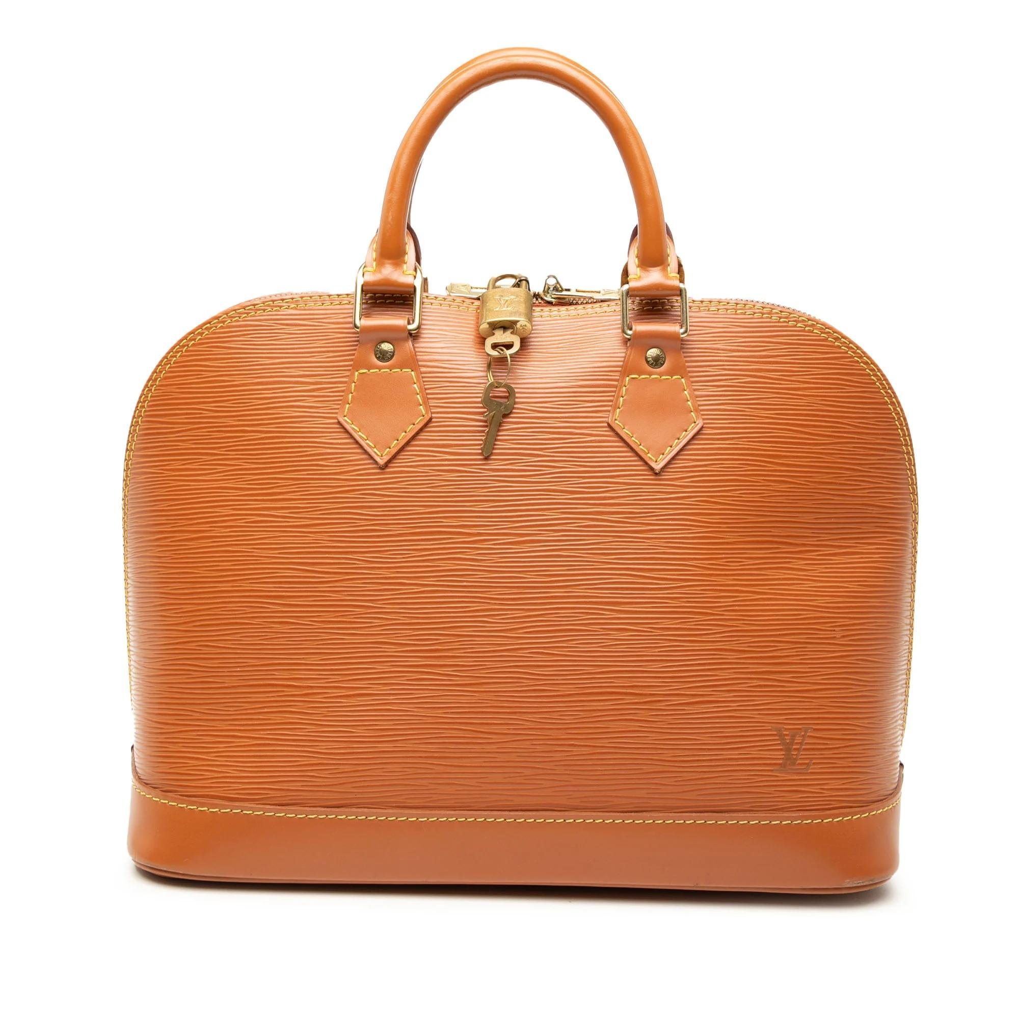 Alma leather handbag