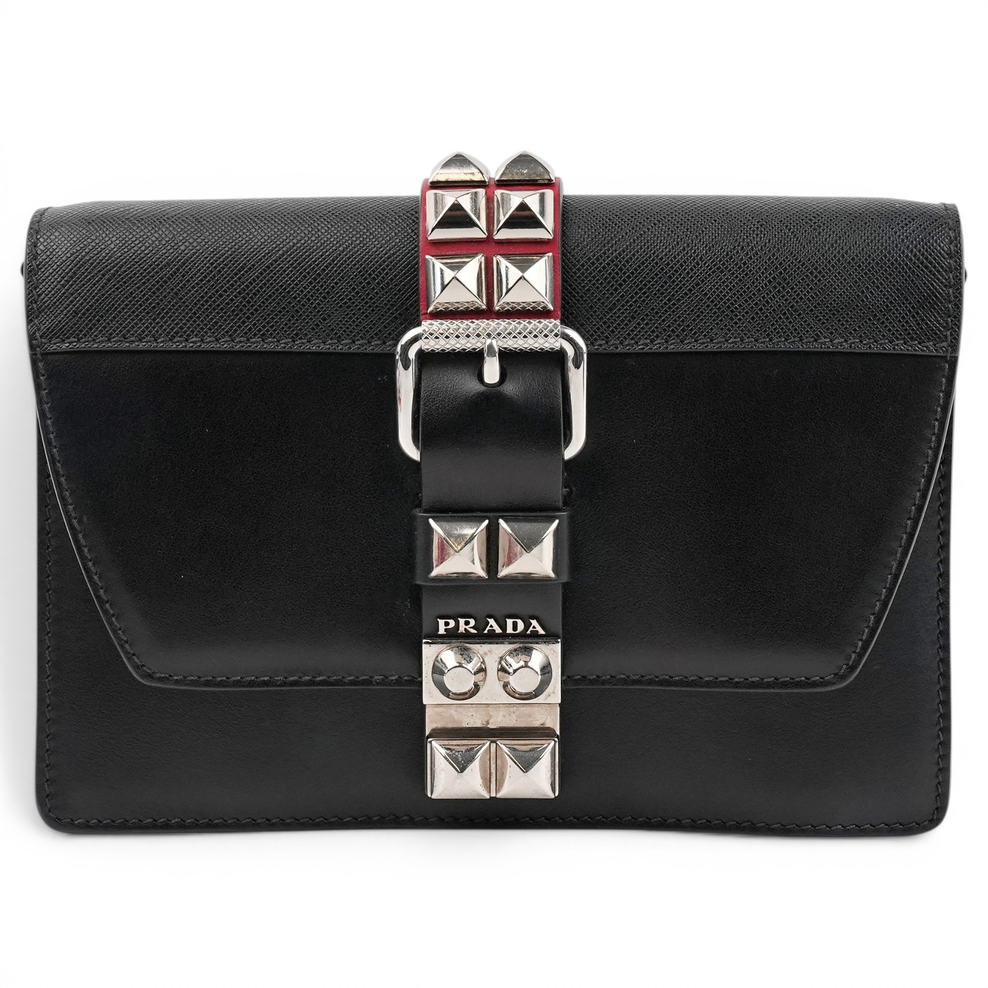 Leather crossbody bag