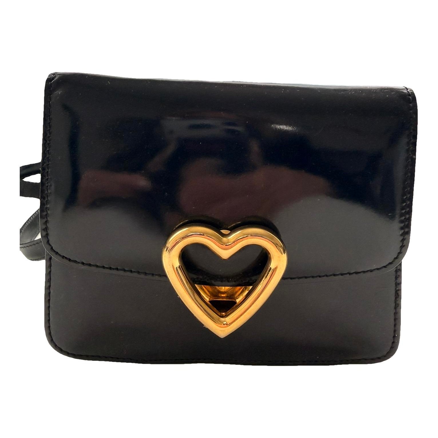 Patent leather mini bag