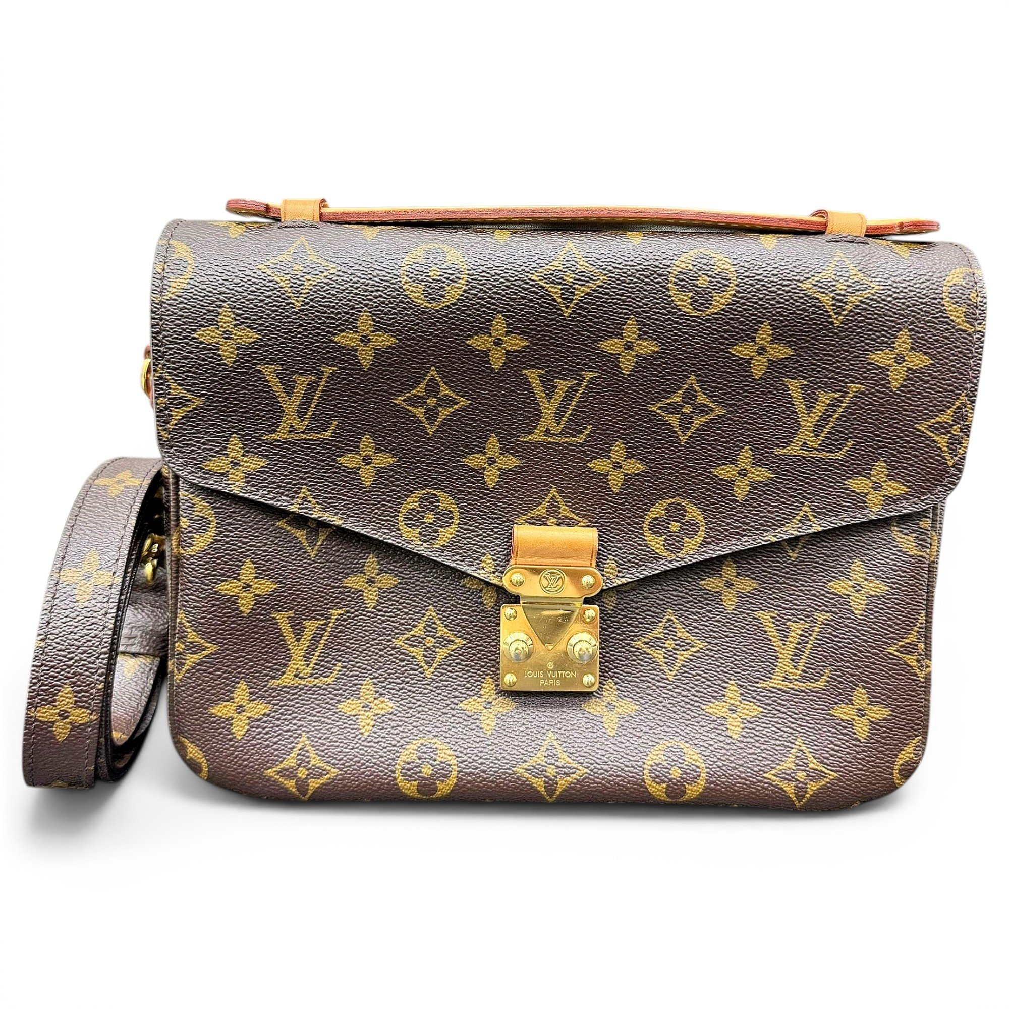 Metis leather handbag