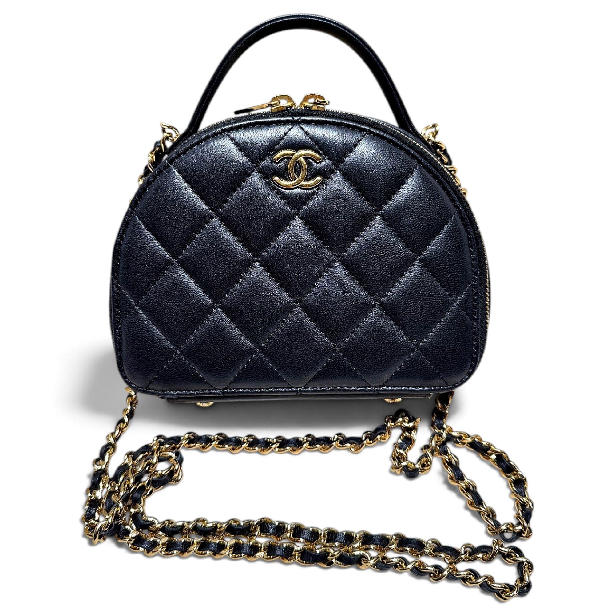 Leather handbag