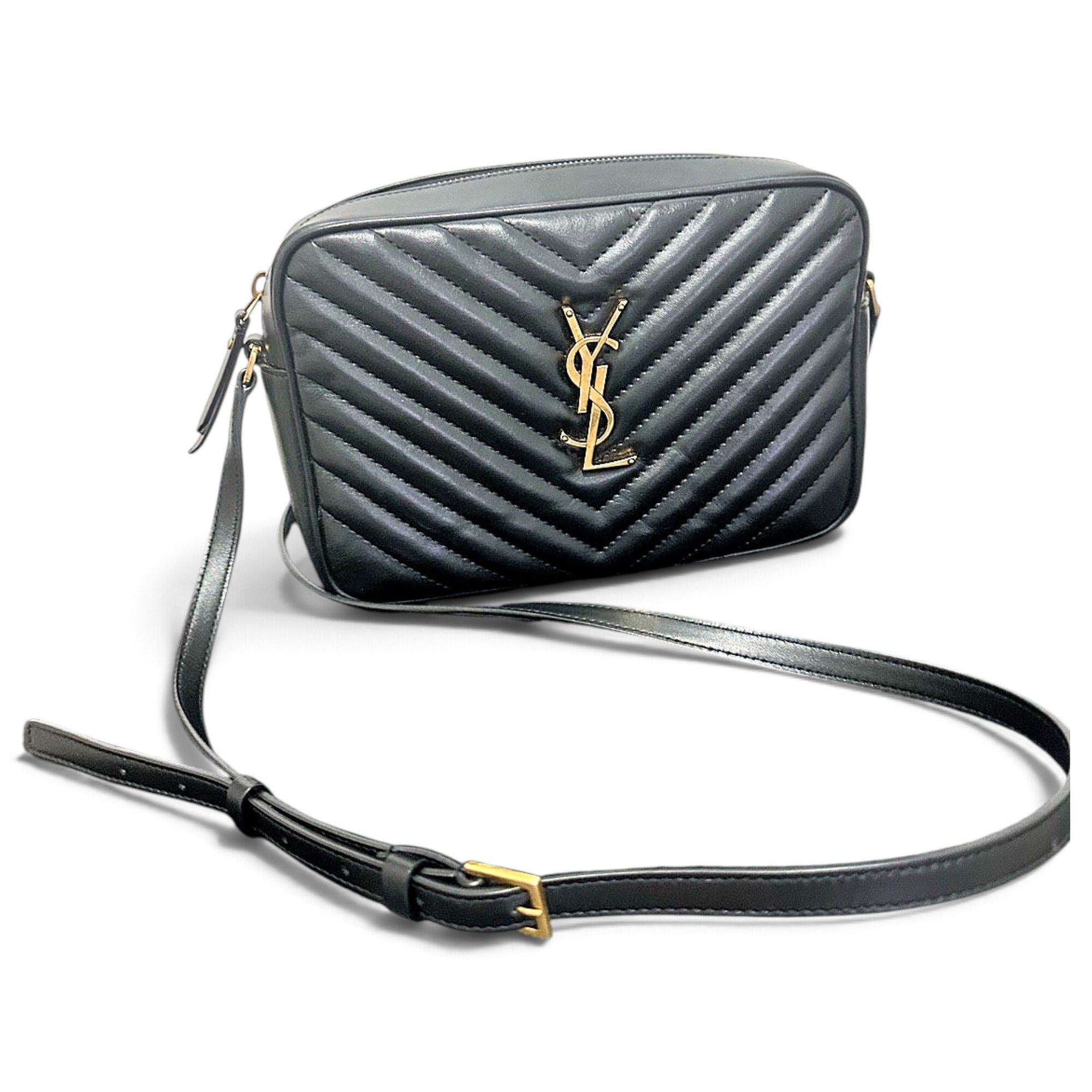Lou leather crossbody bag