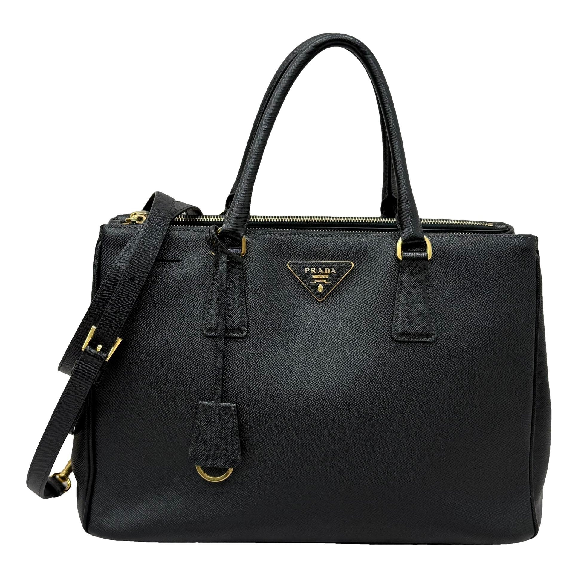 Galleria leather handbag